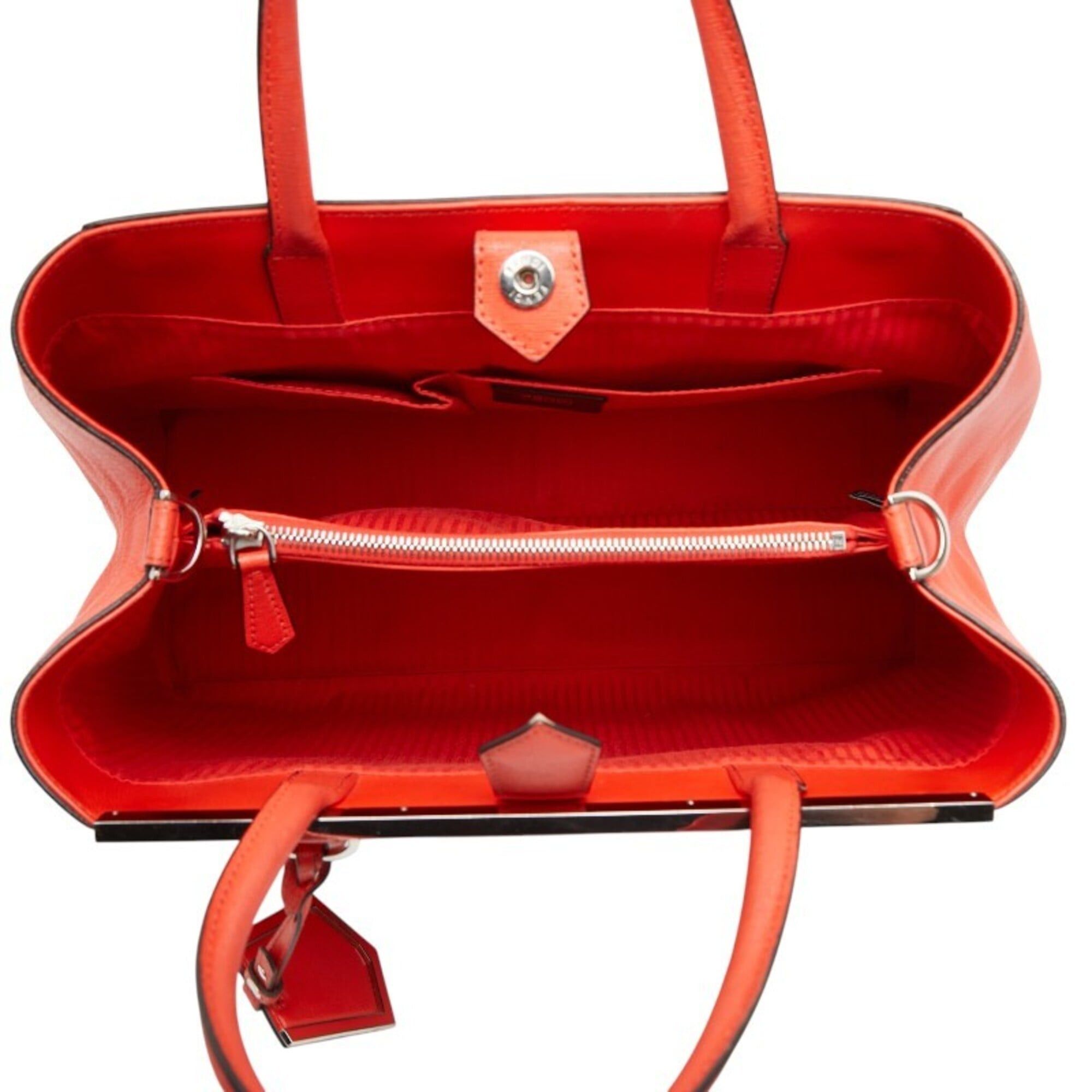 Fendi Fendi Toujours Handbag Shoulder Bag 2WAY 8BH250 Red Leather Women's FENDI Size ONE SIZE - 9 Thumbnail