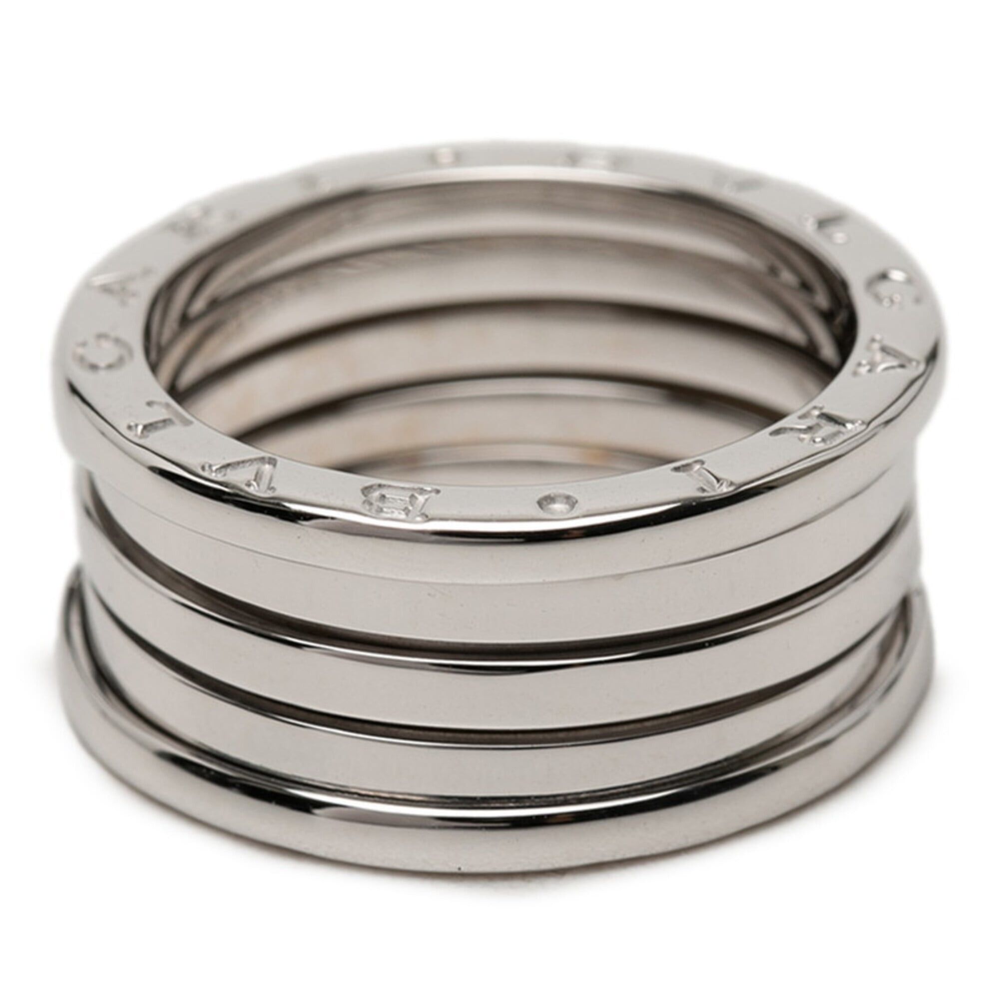 Bvlgari Bvlgari Bulgari B.zero1 3-band ring, size 60, 18KWG white gold (Au750), women's ring. Size ONE SIZE - 2 Thumbnail