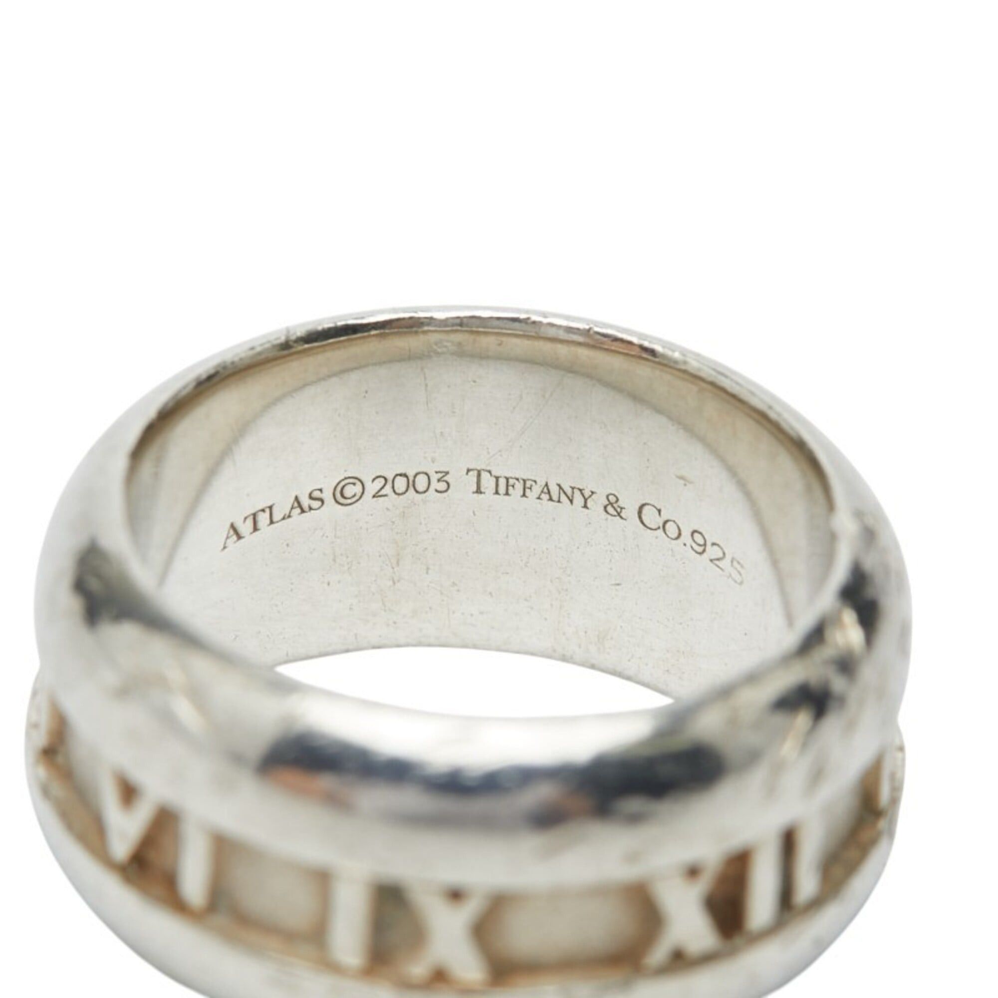 Tiffany & Co. Tiffany & Co. Atlas Wide Ring, Sterling Silver (SV925), Women's Ring. Size ONE SIZE - 5 Thumbnail