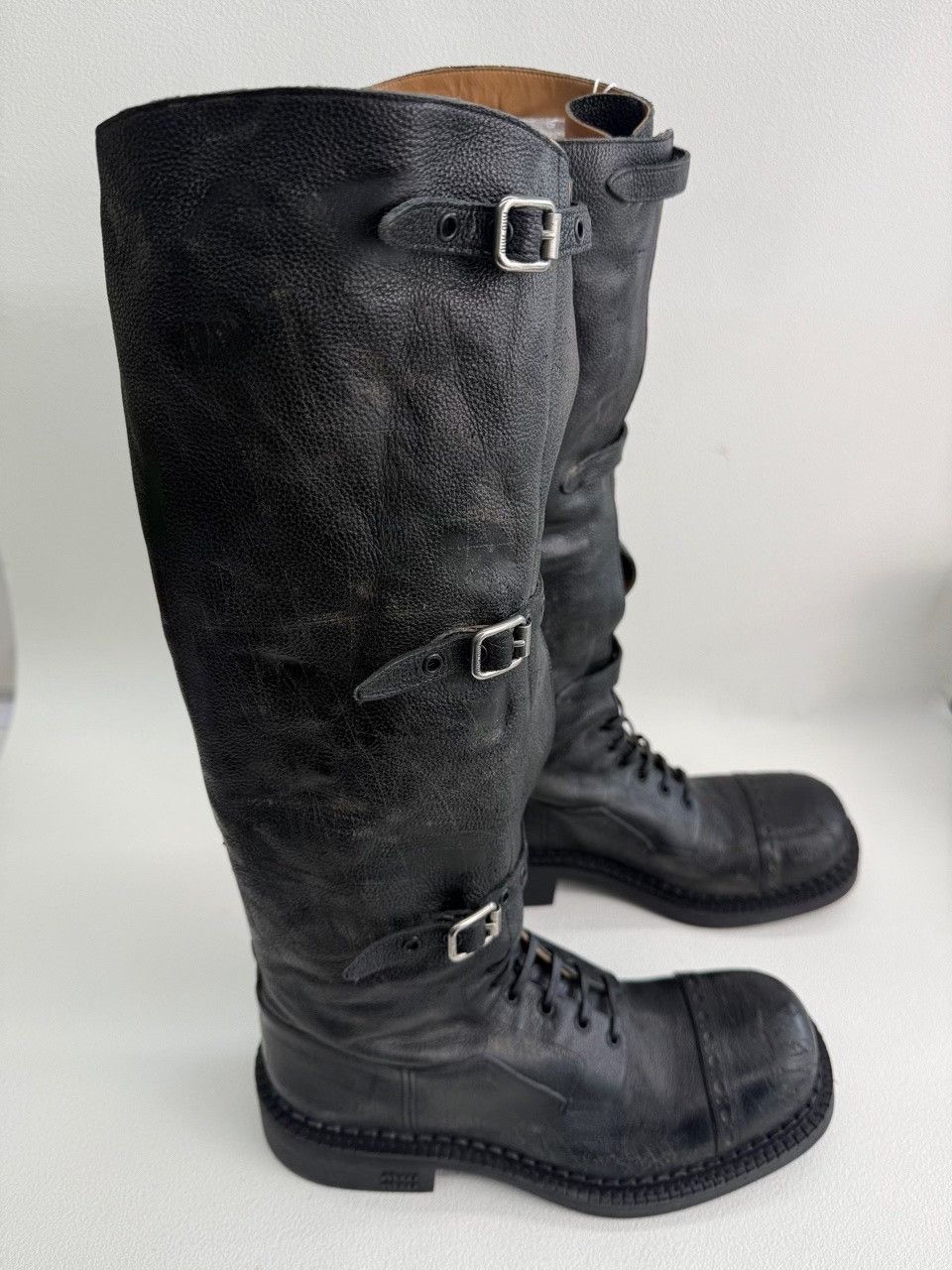 Miu Miu Miu Miu Multi-Buckle Knee High Boots Size 38 Size US 8 / IT 38 - 5 Thumbnail