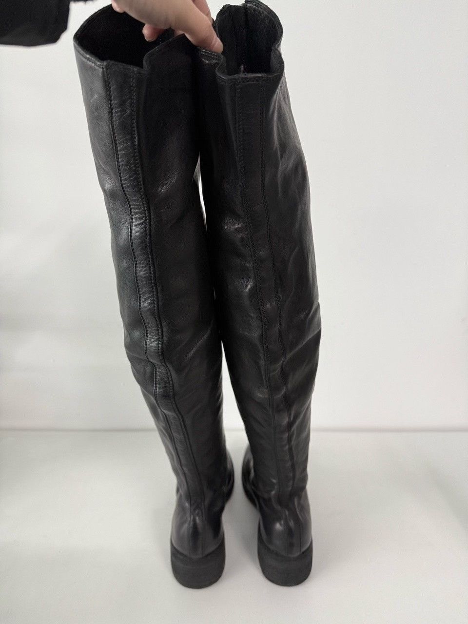 Guidi GUIDI PL4 Front Zip Over-The-Knee Boots Size 37 Size US 7 / IT 37 - 5 Thumbnail