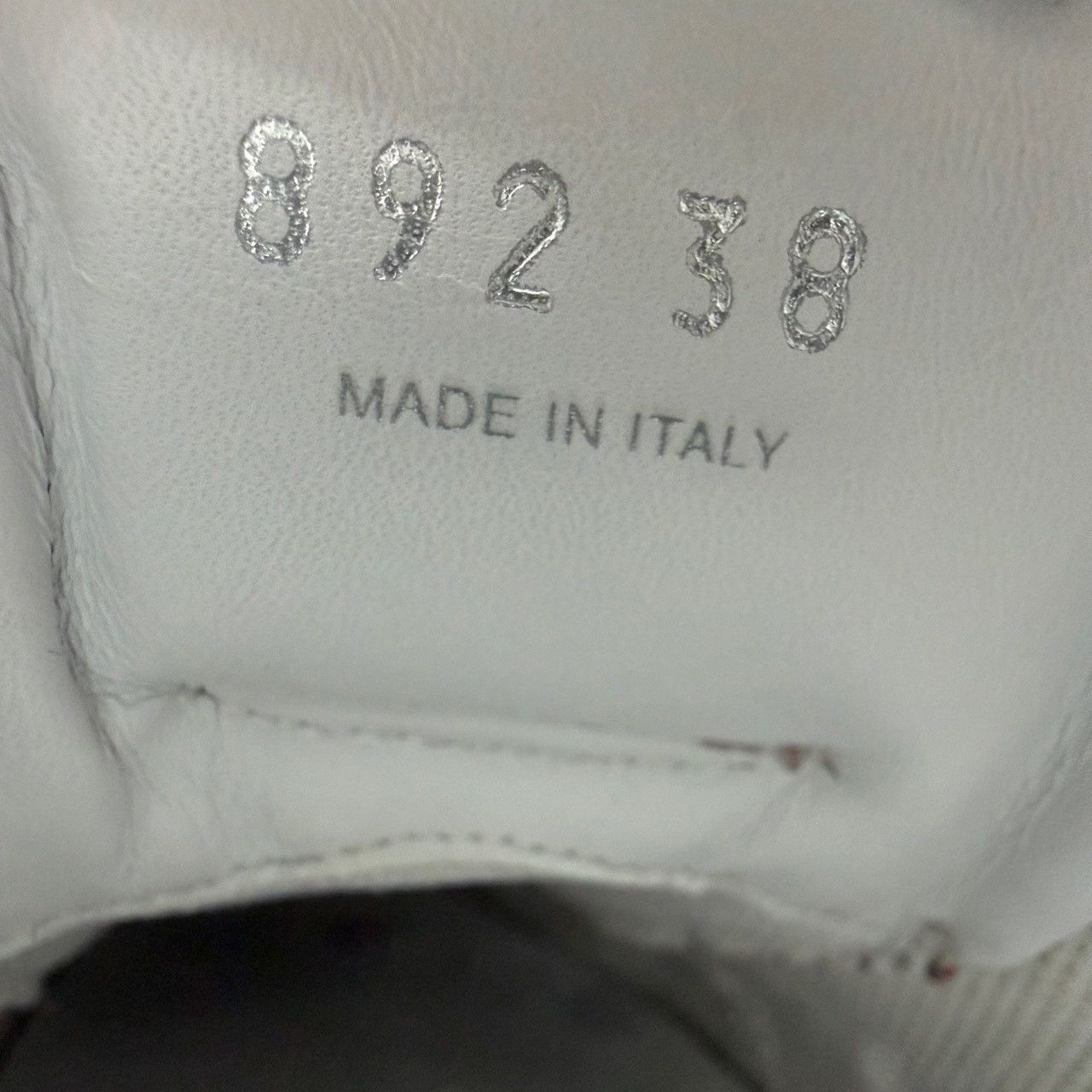 Miu Miu Miu Miu White Leather Low-Top Sneakers Size 38 Size US 8 / IT 38 - 7 Thumbnail