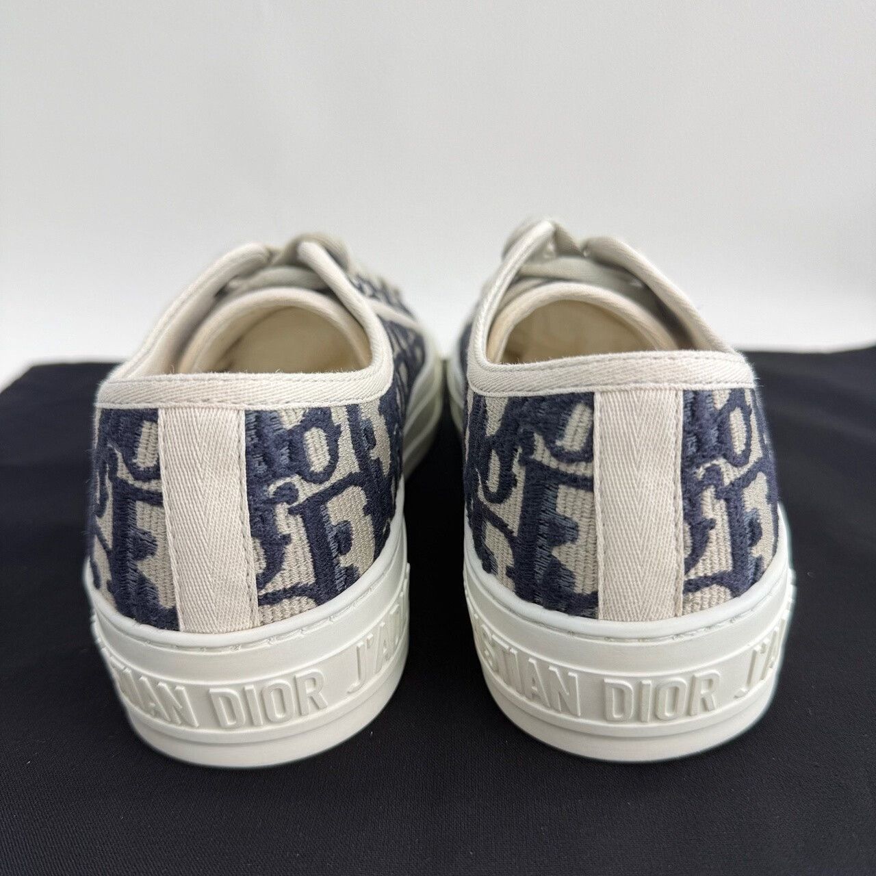 Dior Dior Oblique Low-Top Sneakers Size 34.5 Size US 4.5 / IT 34.5 - 6 Thumbnail