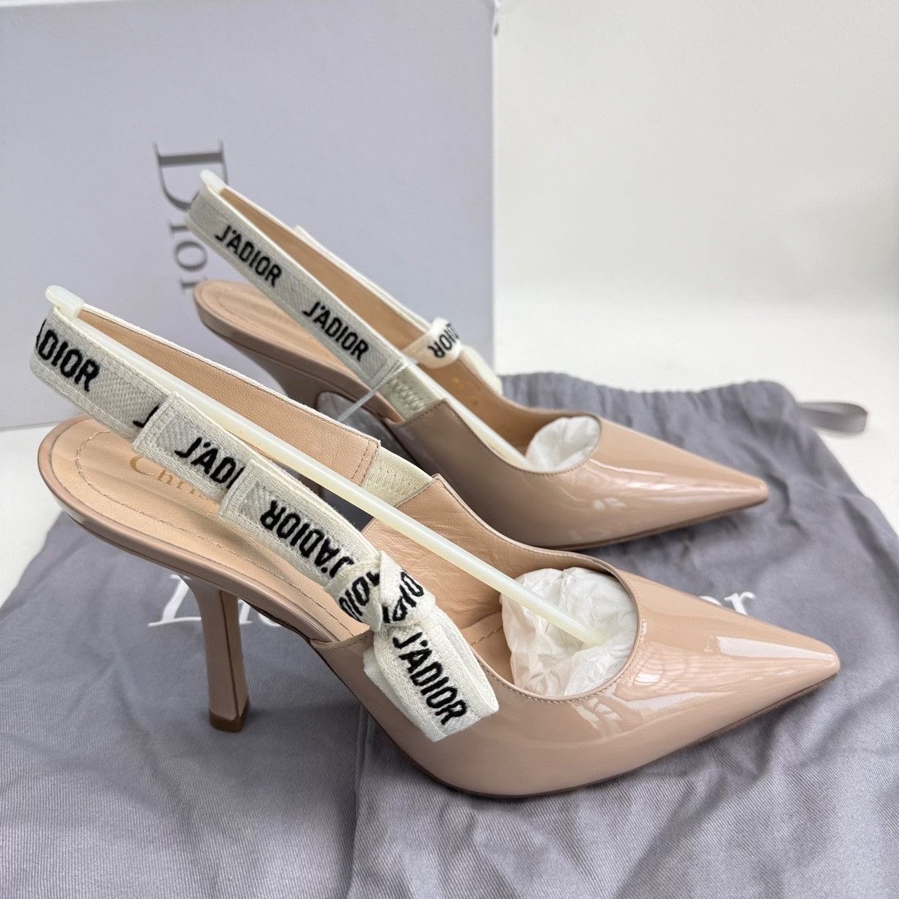 Dior Dior J'Adior Slingback Pumps Beige Size 37 Size US 7 / IT 37 - 6 Thumbnail