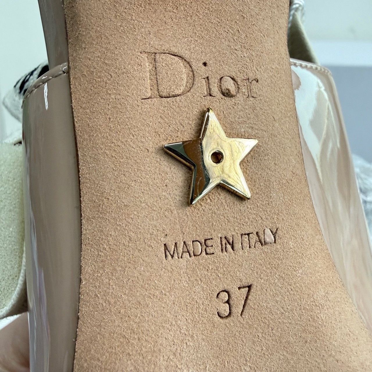 Dior Dior J'Adior Slingback Pumps Beige Size 37 Size US 7 / IT 37 - 9 Thumbnail