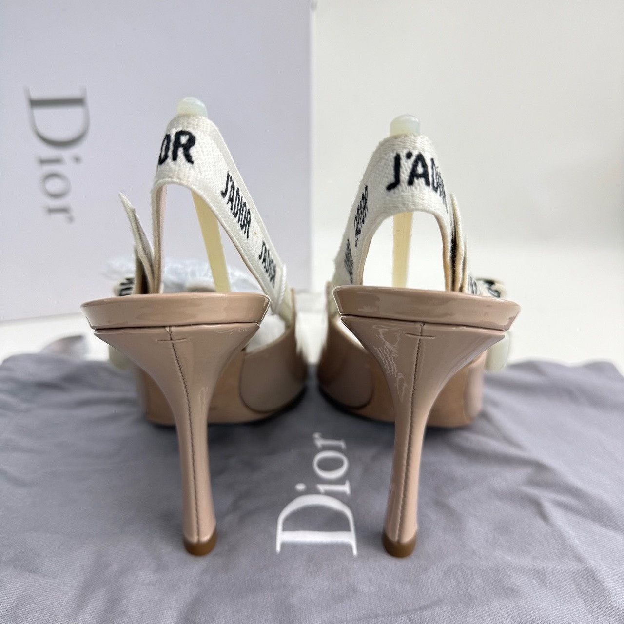Dior Dior J'Adior Slingback Pumps Beige Size 37 Size US 7 / IT 37 - 7 Thumbnail