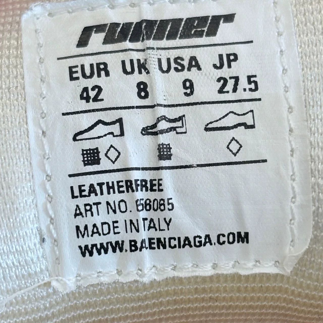 Balenciaga Balenciaga Runner Low-Top Sneakers Size 9 Size US 9 / EU 42 - 7 Thumbnail