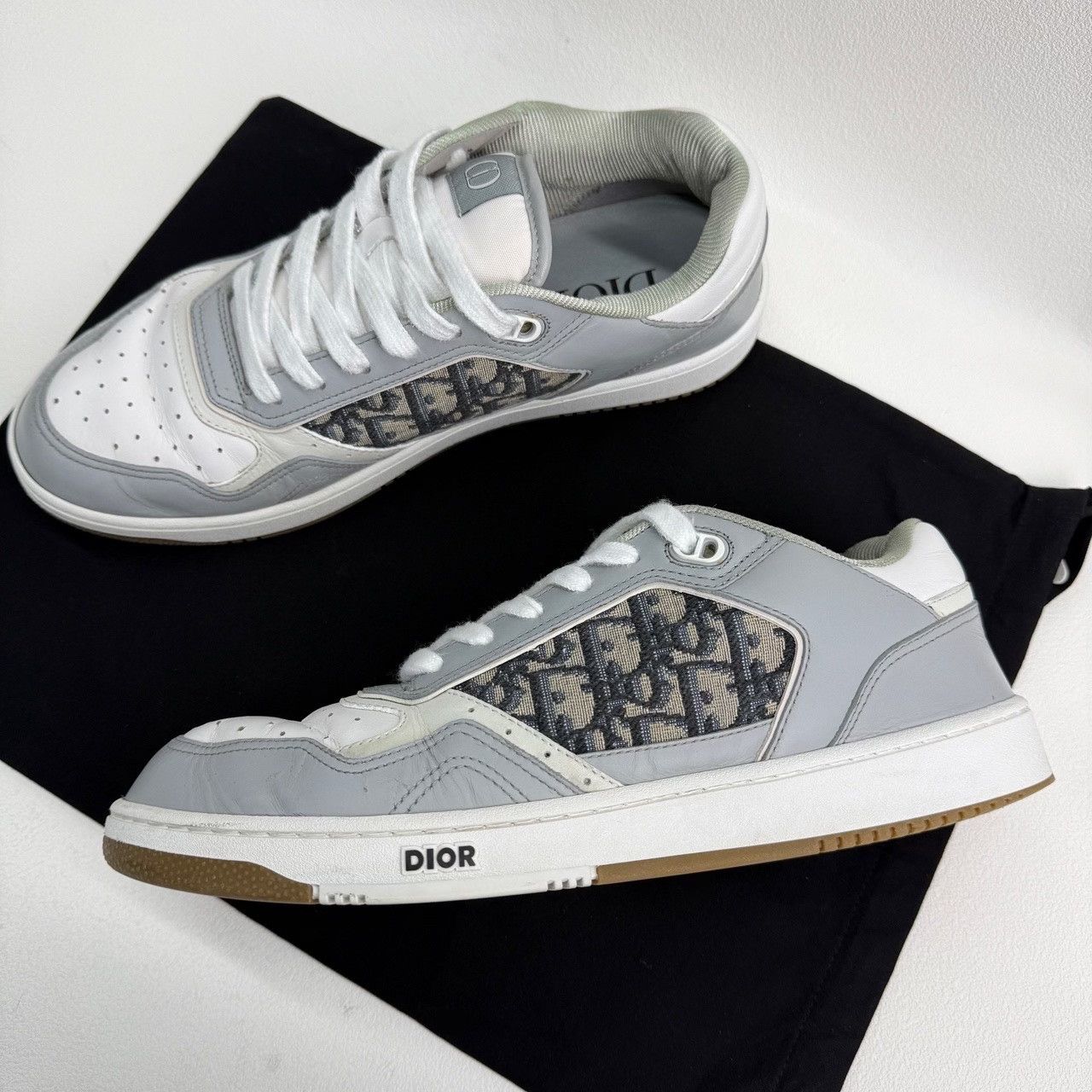 Dior Dior B27 Low Oblique Sneakers Size 10.5 Size US 10.5 / EU 43-44 - 9 Thumbnail