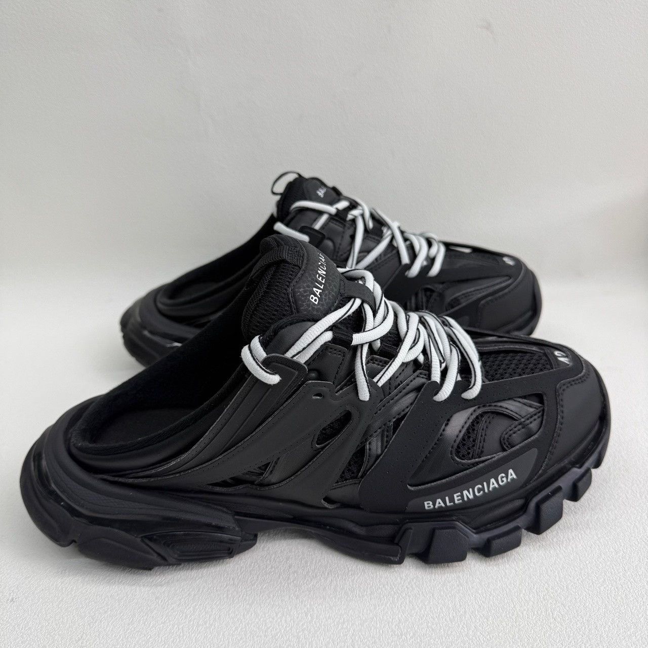 Balenciaga Balenciaga Track Mule Black Size 9 Size US 9 / EU 42 - 5 Thumbnail