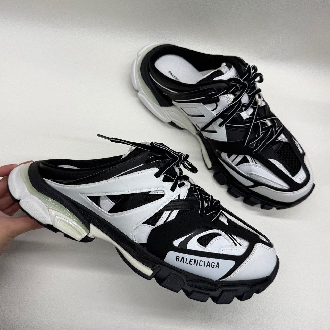Balenciaga Balenciaga Track Mule Sneakers Size 12 Size US 12 / EU 45 - 9 Thumbnail