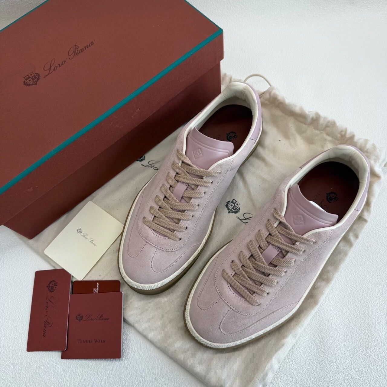 Loro Piana Loro Piana Suede Tennis Walk Sneakers Size 36 Size US 6 / IT 36 - 2 Thumbnail