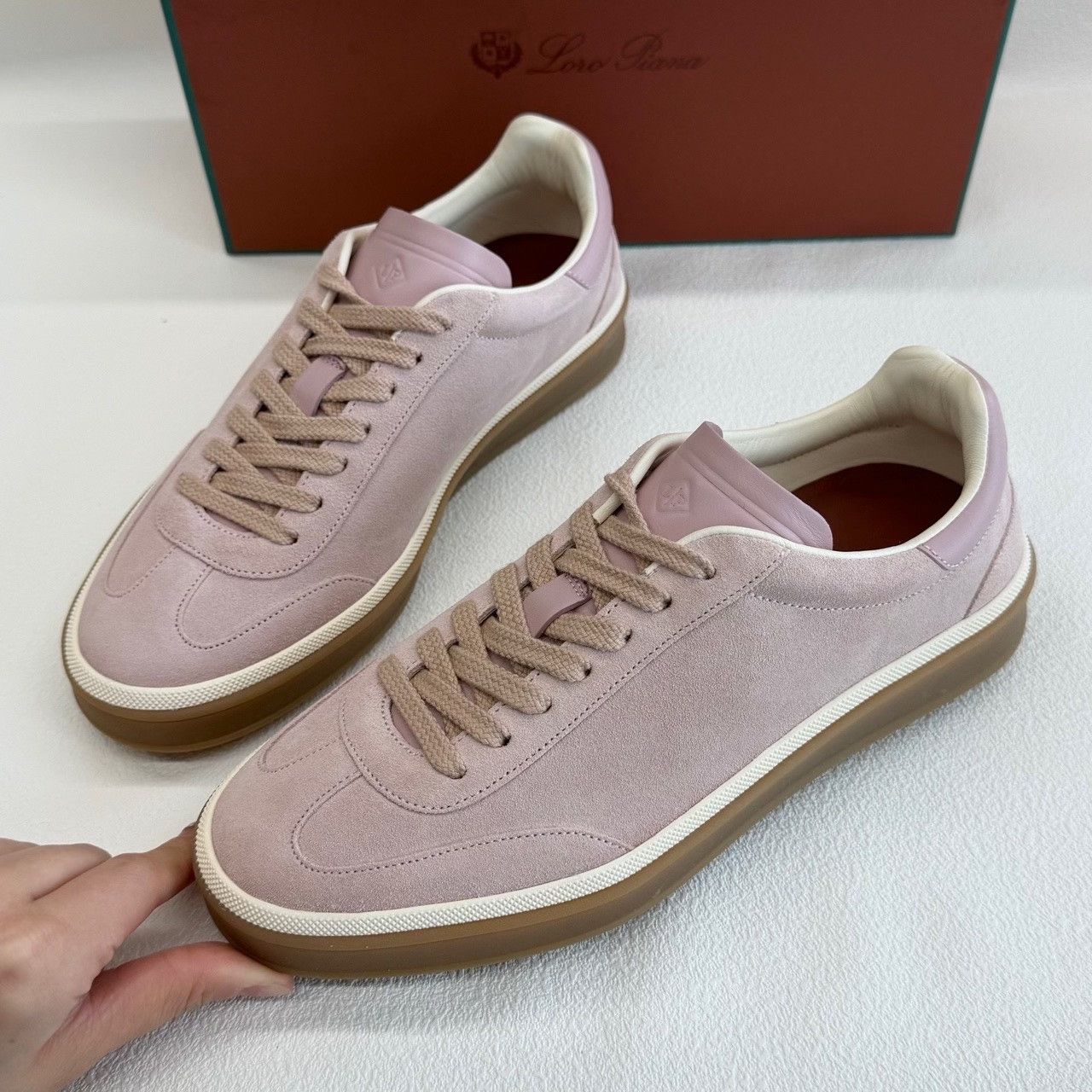 Loro Piana Loro Piana Suede Tennis Walk Sneakers Size 36 Size US 6 / IT 36 - 10 Thumbnail