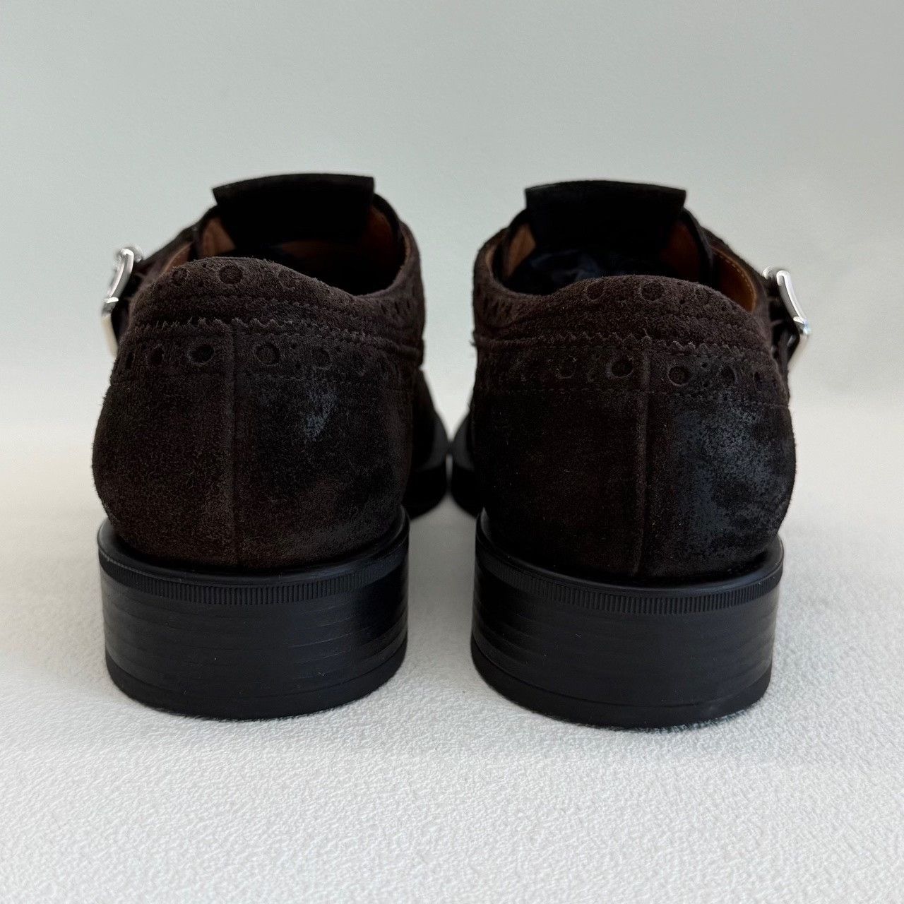 Church's × Miu Miu Miu Miu x Church's Suede Double Monk Shoes Size 35 Size US 5 / IT 35 - 5 Thumbnail