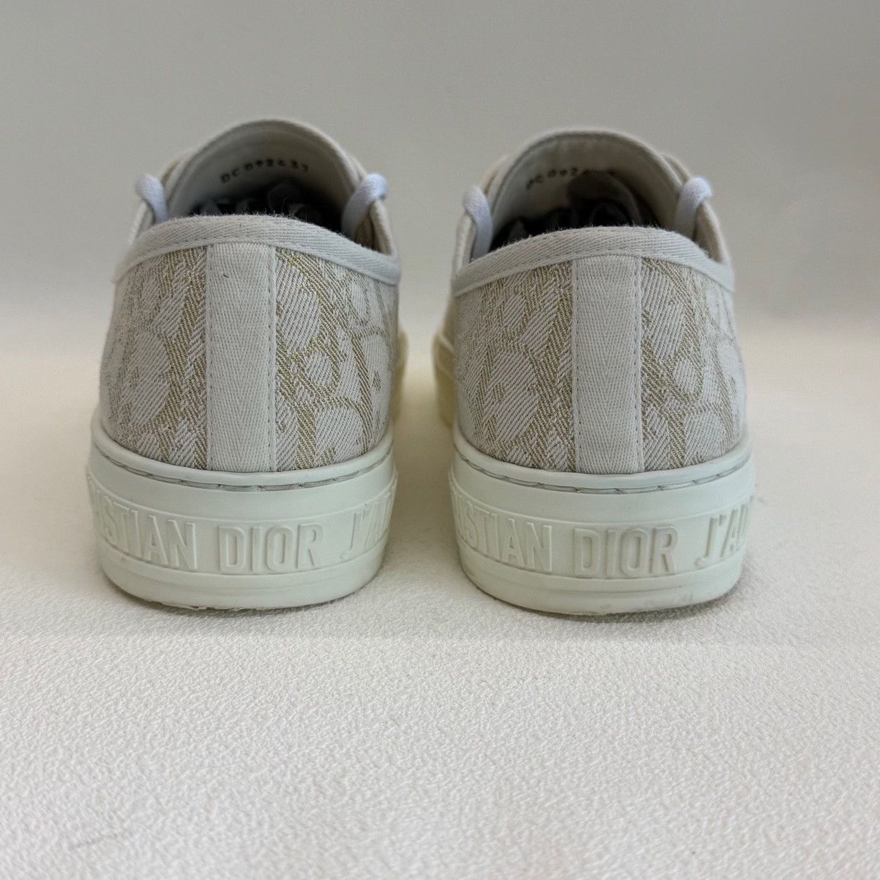 Dior Dior Gold Embroidery Low-Top Sneakers Size 37 Size US 7 / IT 37 - 5 Thumbnail