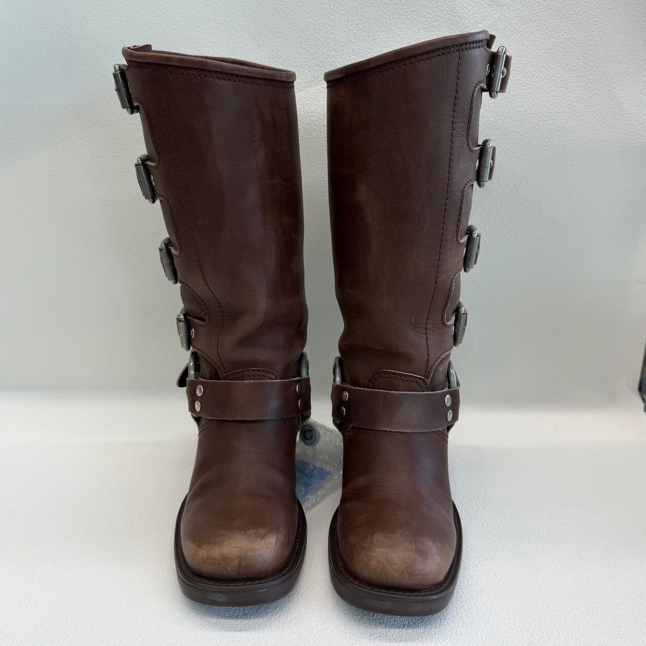 Miu Miu Miu Miu Buckled Leather Boots Size 37 Size US 7 / IT 37 - 4 Thumbnail