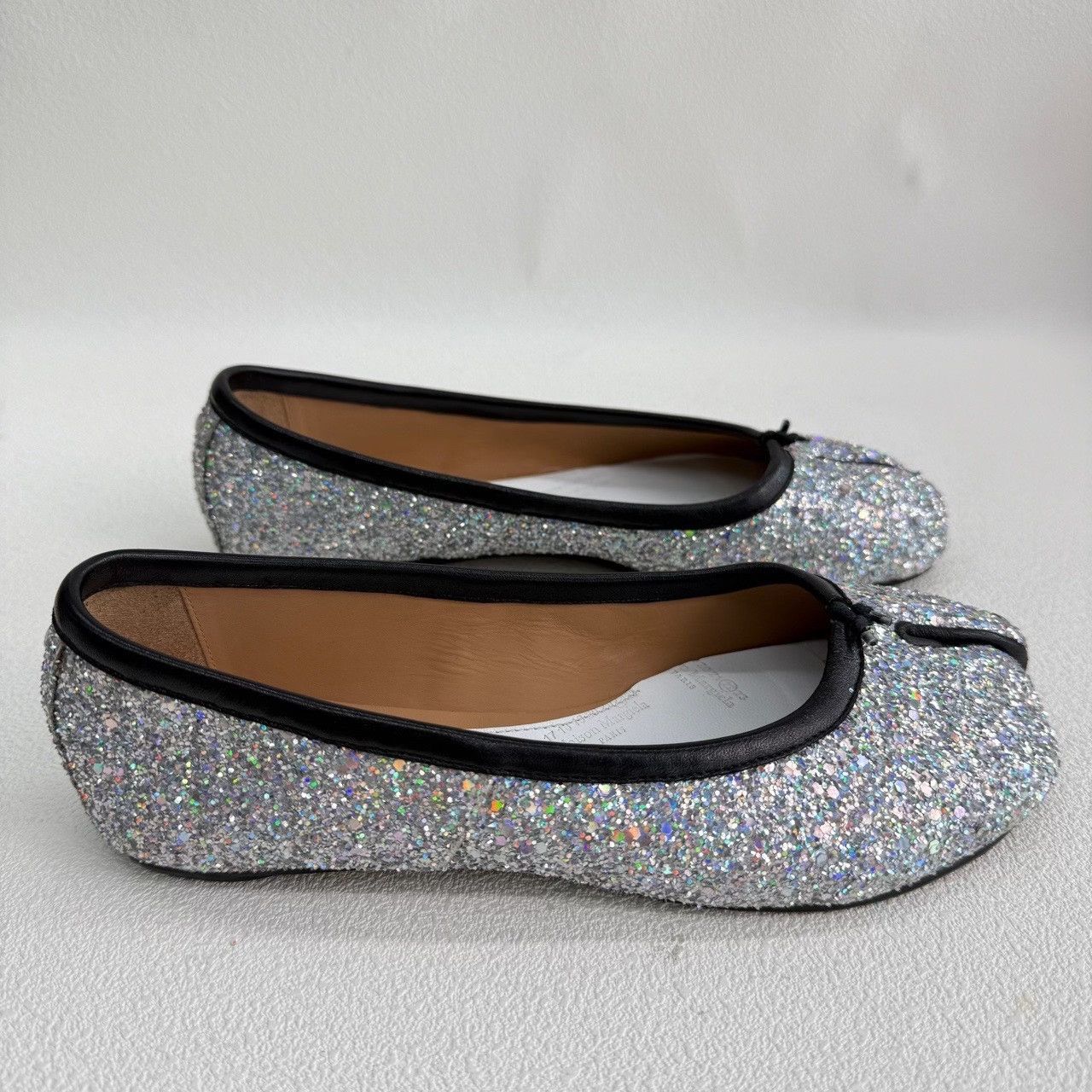 Maison Margiela Maison Margiela Glitter Tabi Flats IT 36 Size US 6 / IT 36 - 5 Thumbnail