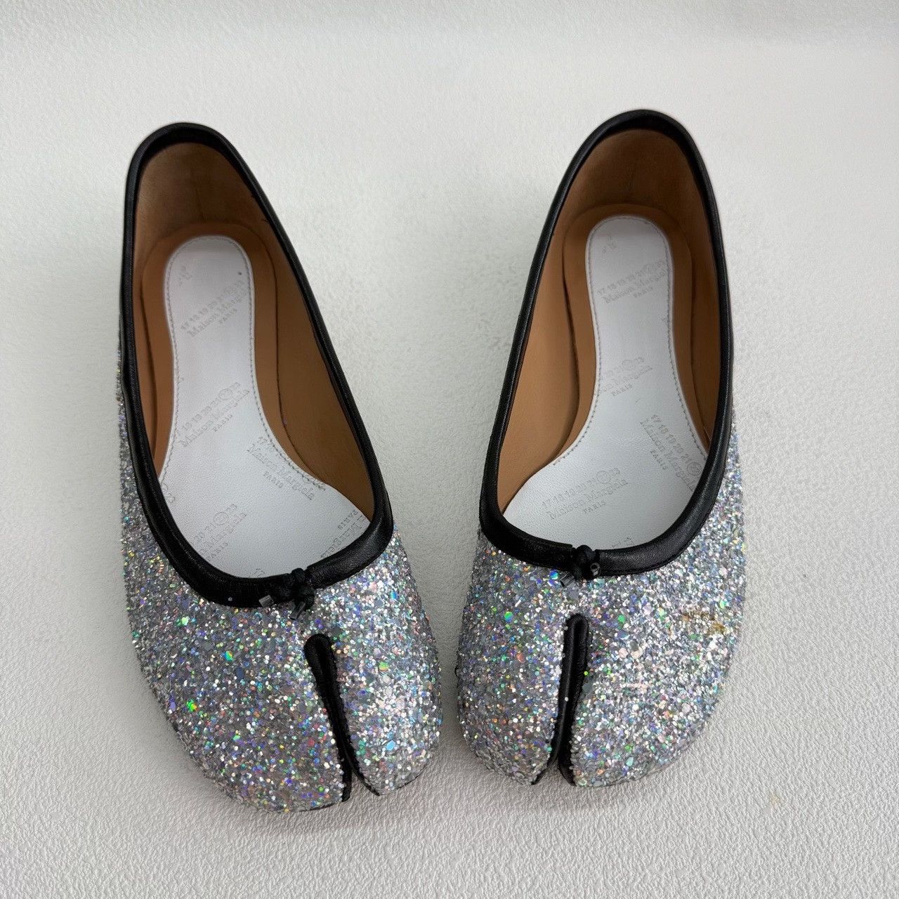 Maison Margiela Maison Margiela Glitter Tabi Flats IT 36 Size US 6 / IT 36 - 10 Thumbnail