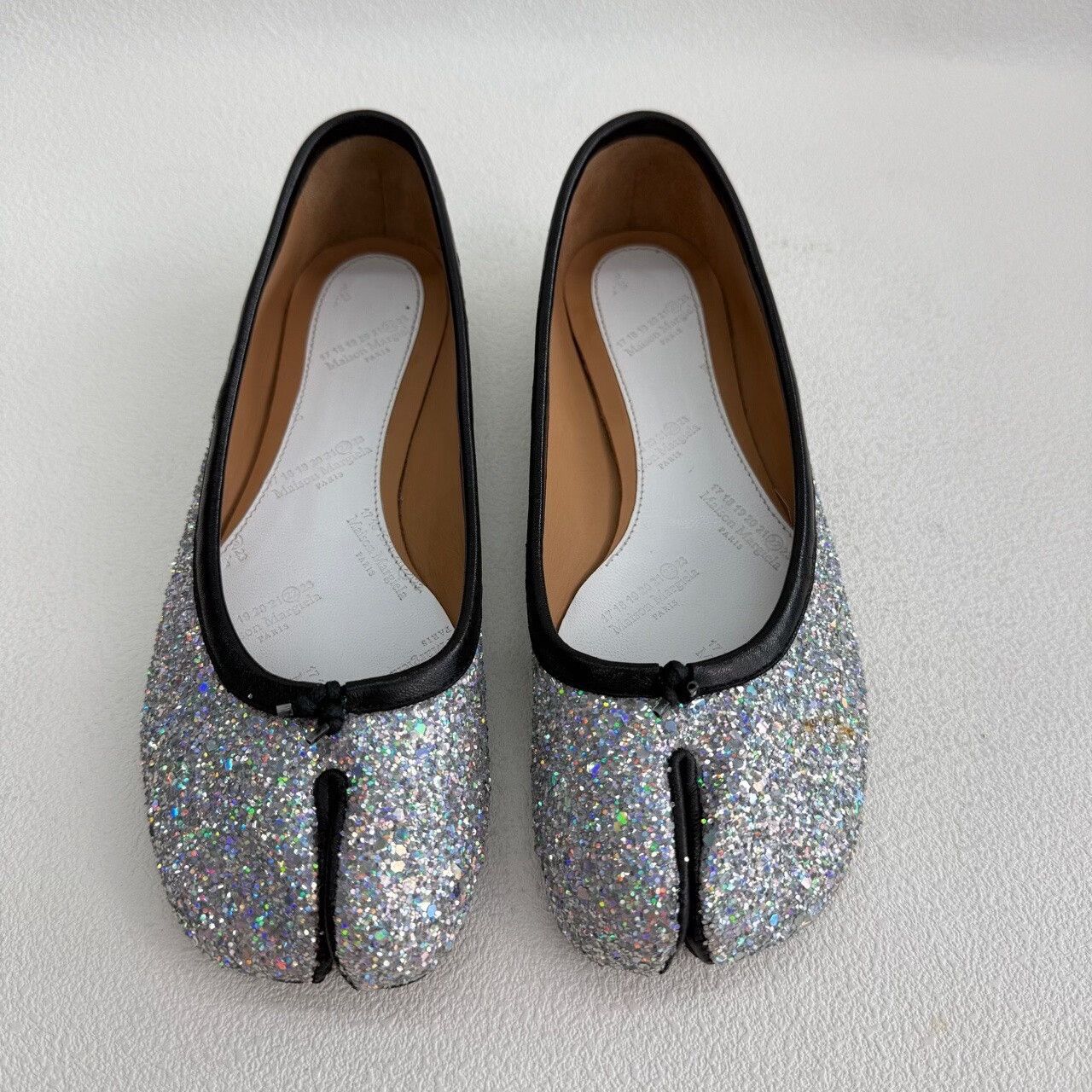 Maison Margiela Maison Margiela Glitter Tabi Flats IT 36 Size US 6 / IT 36 - 3 Thumbnail