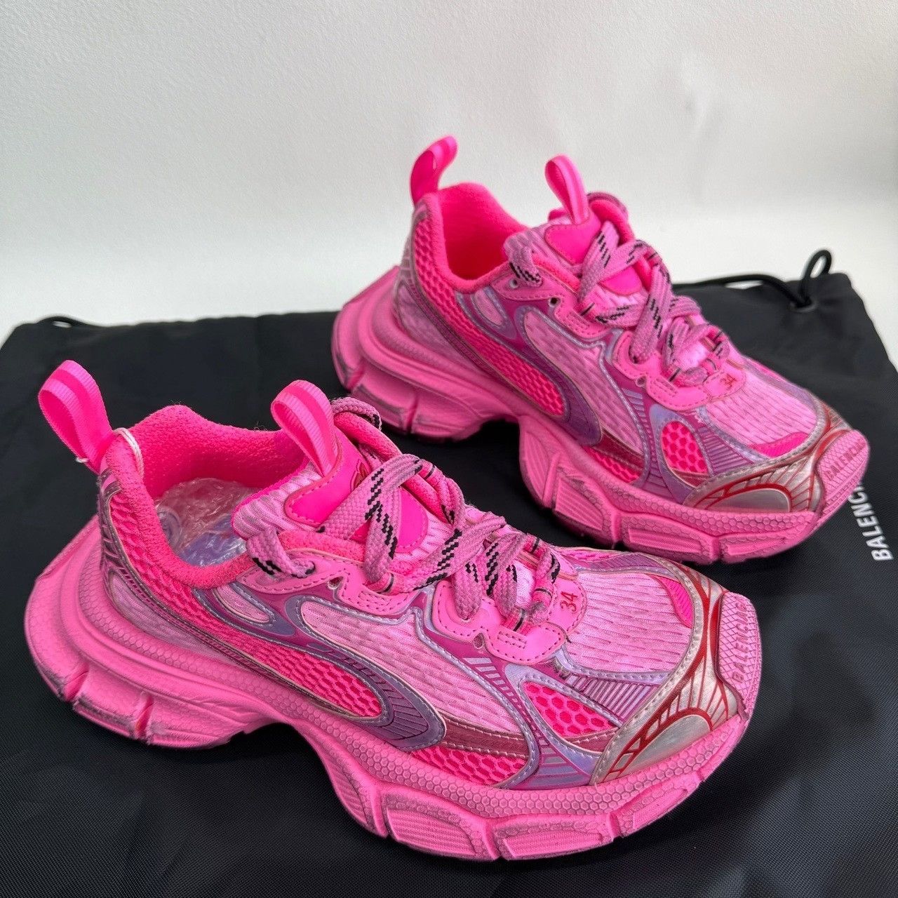 Balenciaga Balenciaga 3XL Pink Sneakers Size 34 Size US 4 / IT 34 - 5 Thumbnail