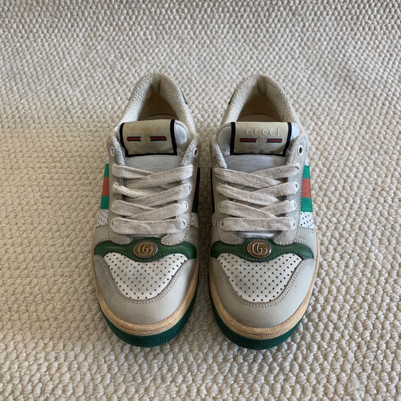Gucci Gucci Screener Low-Top Sneakers Size 35.5 Size US 5.5 / IT 35.5 - 5 Thumbnail