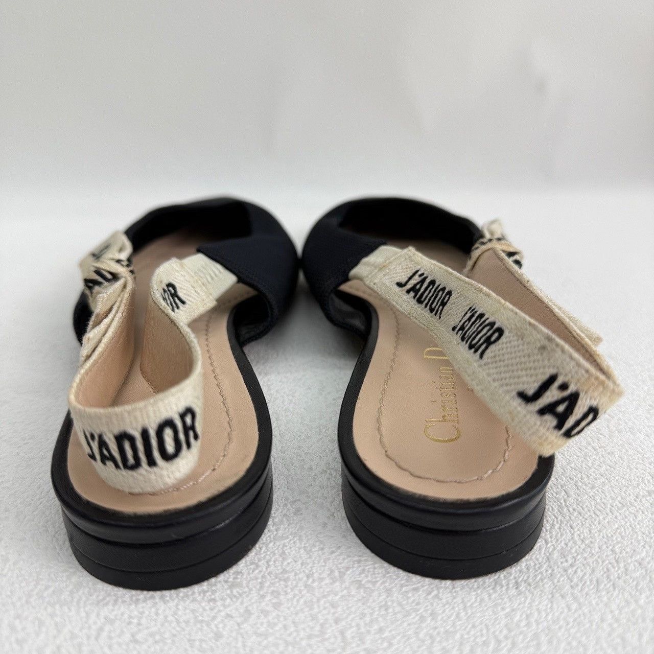 Dior Dior J'Adior Technical Fabric Flats Size 35.5 Size US 5.5 / IT 35.5 - 6 Thumbnail