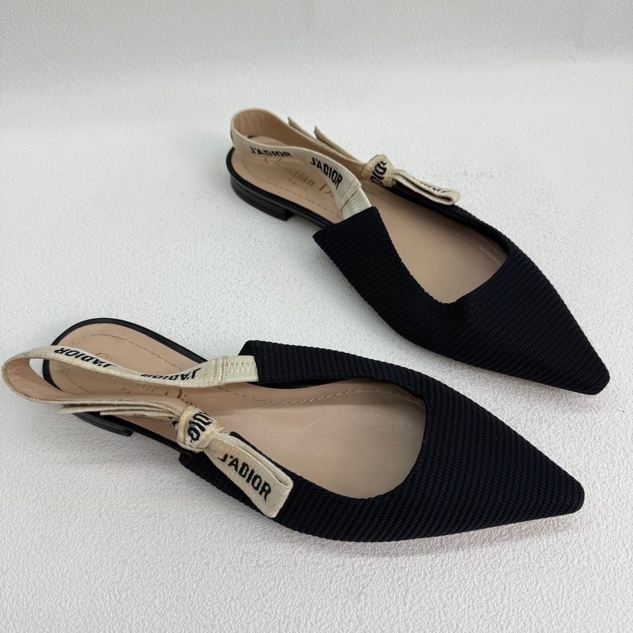 Dior Dior J'Adior Technical Fabric Flats Size 35.5 Size US 5.5 / IT 35.5 - 4 Thumbnail