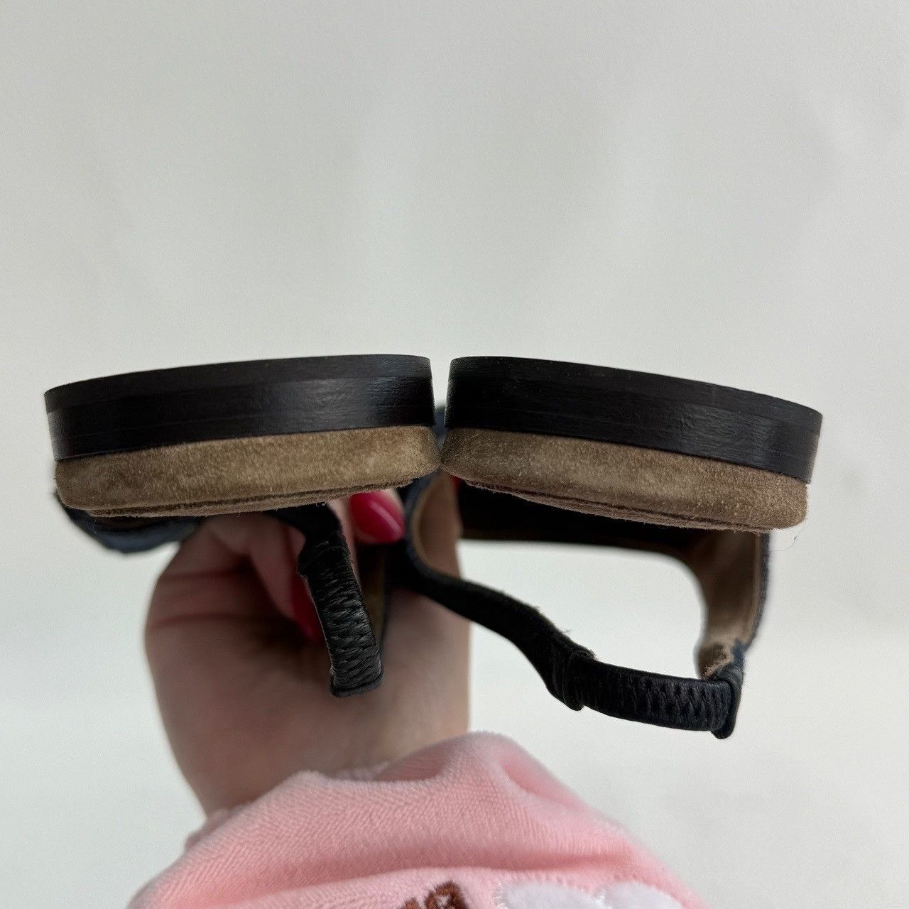 Brunello Cucinelli Brunello Cucinelli Monili Denim Slingback Flats Size 37 Size US 7 / IT 37 - 7 Thumbnail