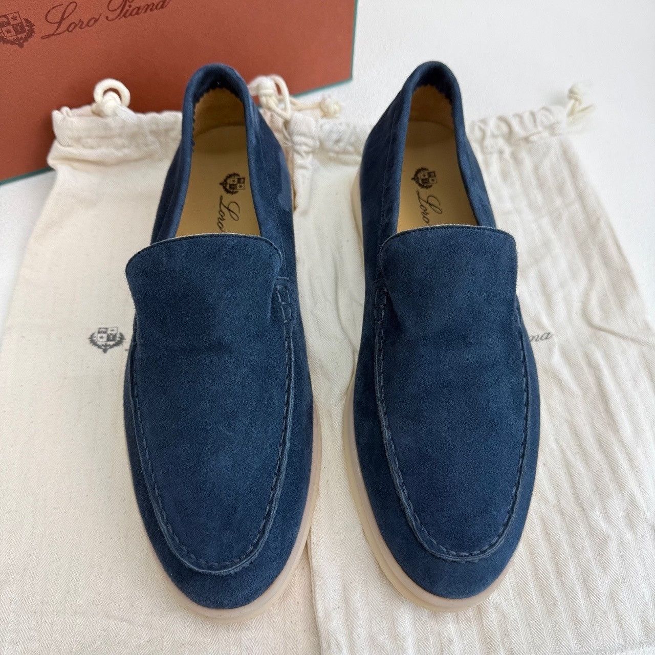 Loro Piana Loro Piana Summer Walk Suede Loafers Size 36 Size US 6 / IT 36 - 4 Thumbnail