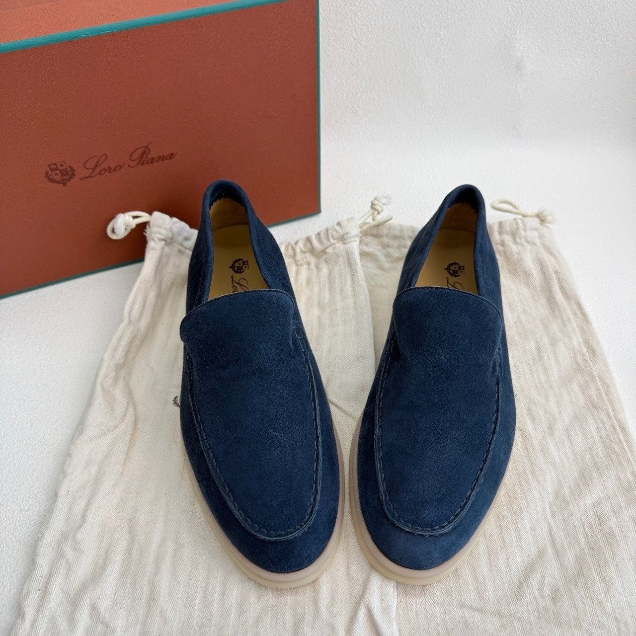 Loro Piana Loro Piana Summer Walk Suede Loafers Size 36 Size US 6 / IT 36 - 3 Thumbnail