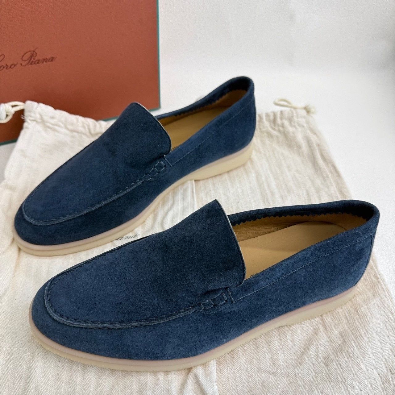 Loro Piana Loro Piana Summer Walk Suede Loafers Size 36 Size US 6 / IT 36 - 2 Thumbnail