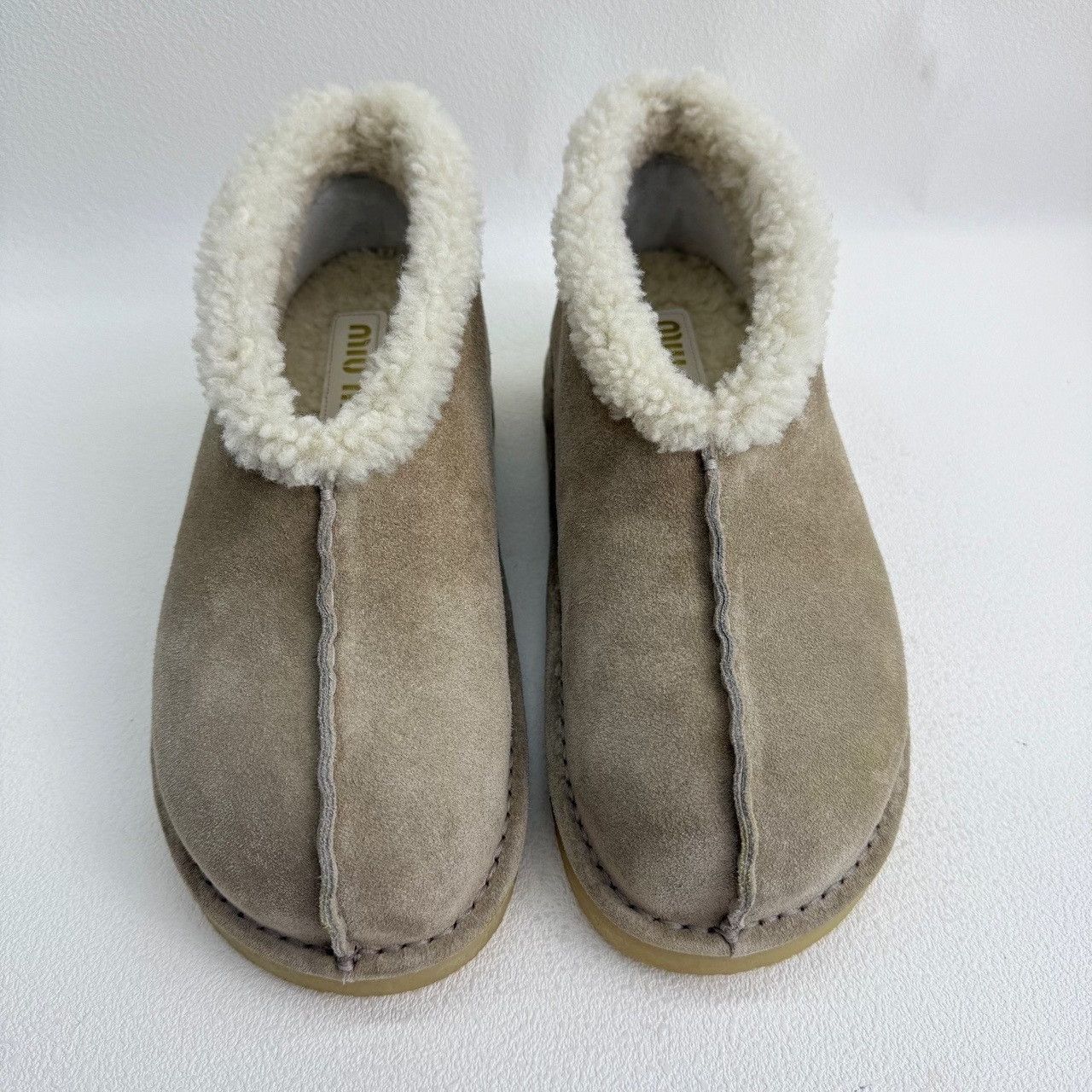 Miu Miu Miu Miu Suede Shearling Boots Size 37 Size US 7 / IT 37 - 3 Thumbnail