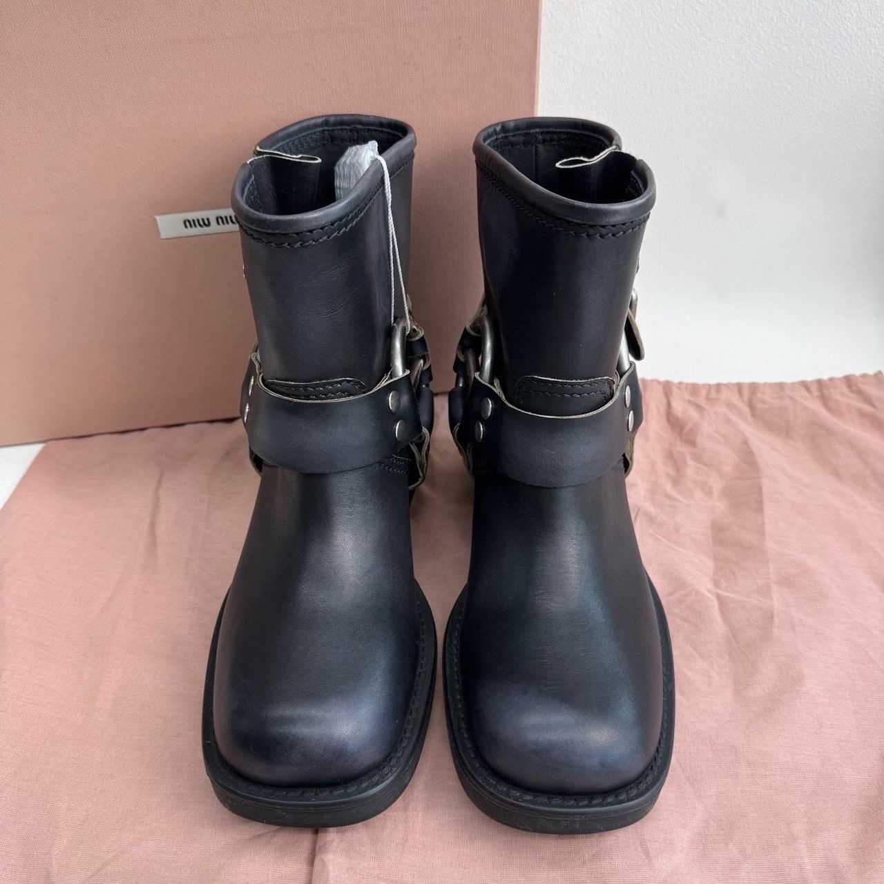 Miu Miu Miu Miu Black Buckle Boots Size 36 Size US 6 / IT 36 - 4 Thumbnail