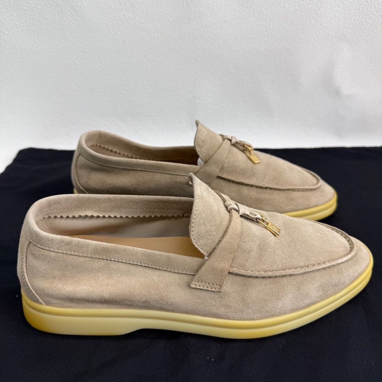 Loro Piana Loro Piana Suede Summer Charms Walk Loafers Size 36.5 Size US 6.5 / IT 36.5 - 5 Thumbnail
