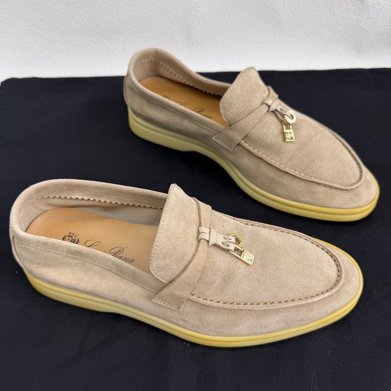 Loro Piana Loro Piana Suede Summer Charms Walk Loafers Size 36.5 Size US 6.5 / IT 36.5 - 4 Thumbnail