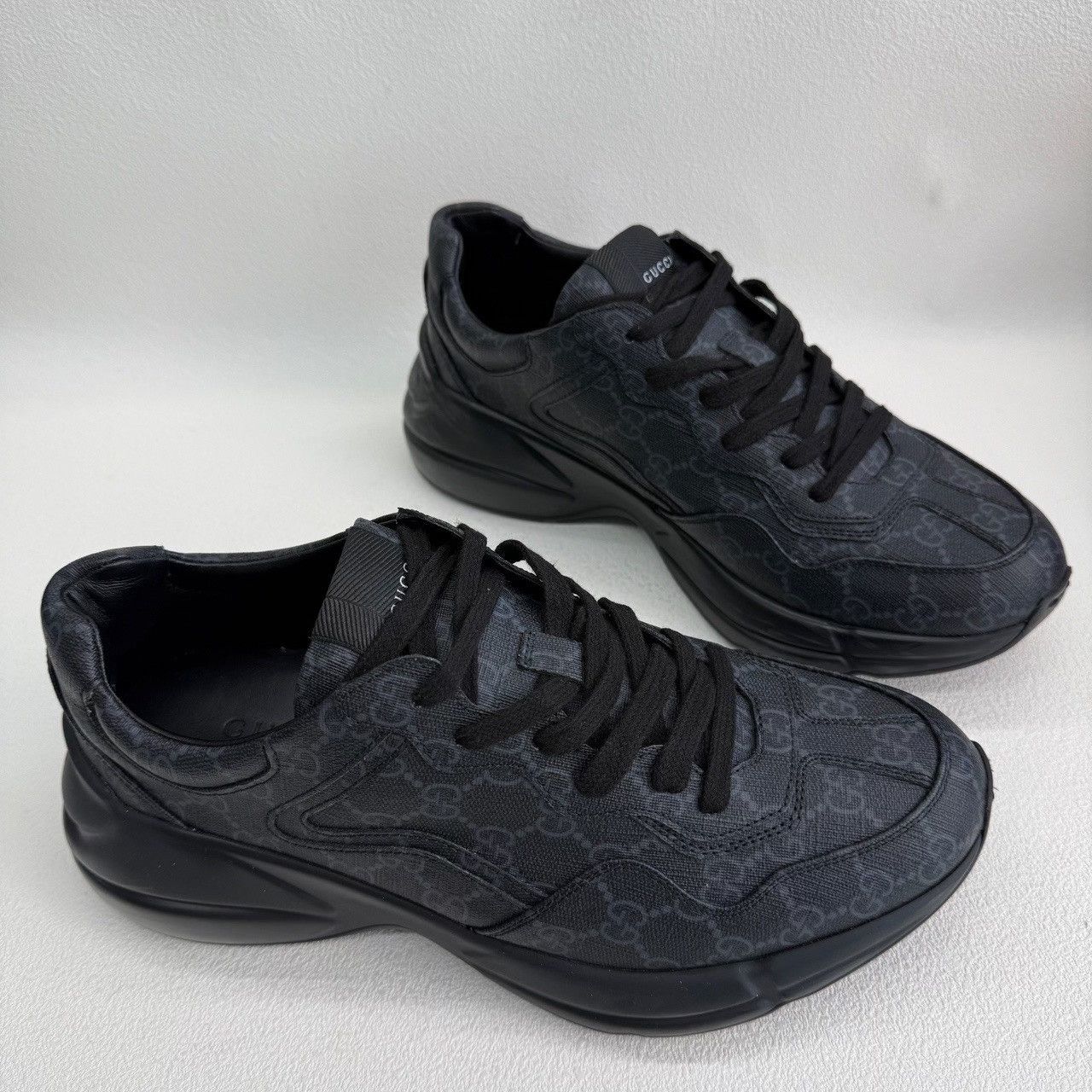 Gucci Gucci Rhyton Monogram Sneakers US 9 Size US 9 / EU 42 - 4 Thumbnail