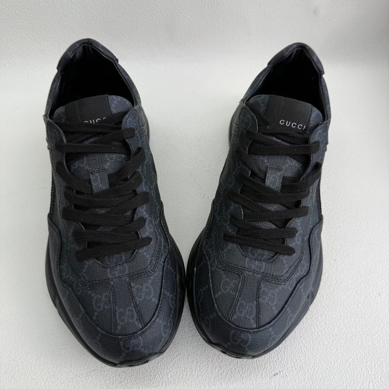 Gucci Gucci Rhyton Monogram Sneakers US 9 Size US 9 / EU 42 - 9 Thumbnail