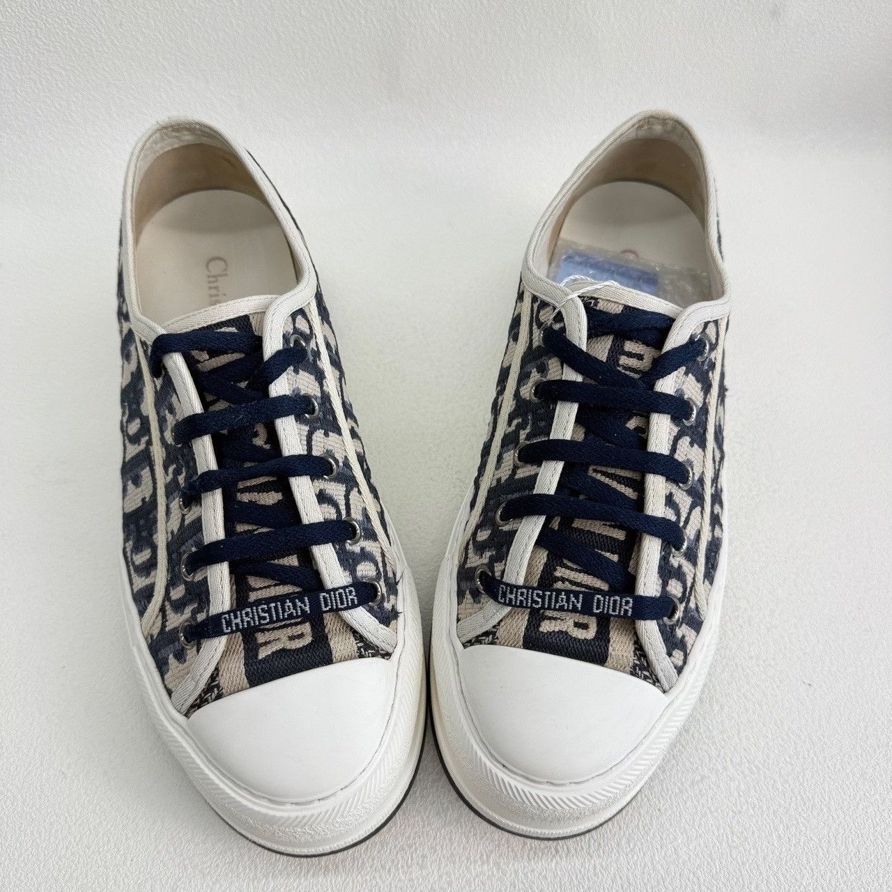 Dior Dior Oblique Low-Top Sneakers Size 38.5 Size US 8.5 / IT 38.5 - 10 Thumbnail