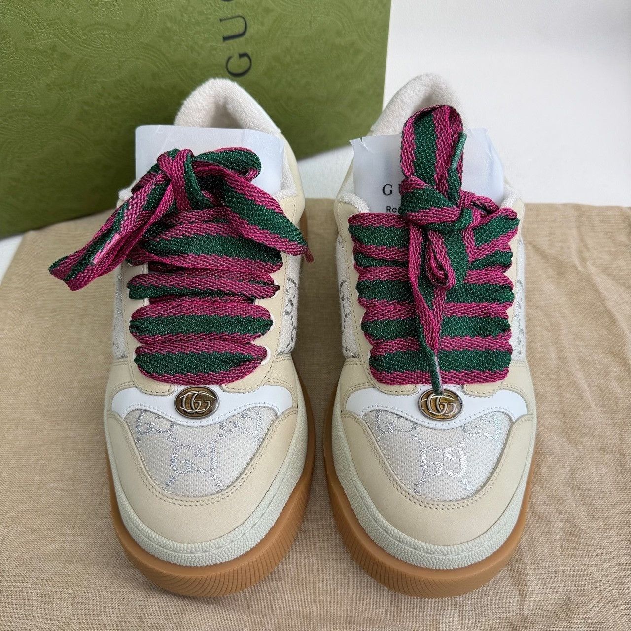 Gucci Gucci Screener Low-Top Sneakers Size 35 Size US 5 / IT 35 - 4 Thumbnail