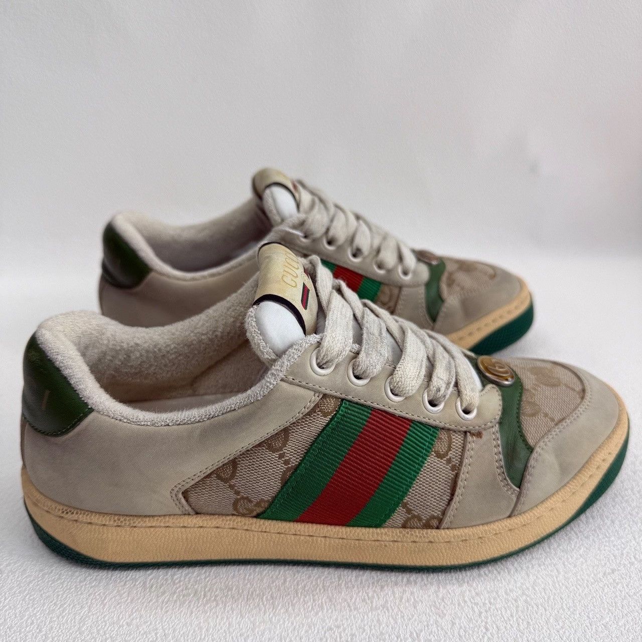 Gucci Gucci Screener GG Canvas Sneakers Size 35 Size US 5 / IT 35 - 5 Thumbnail