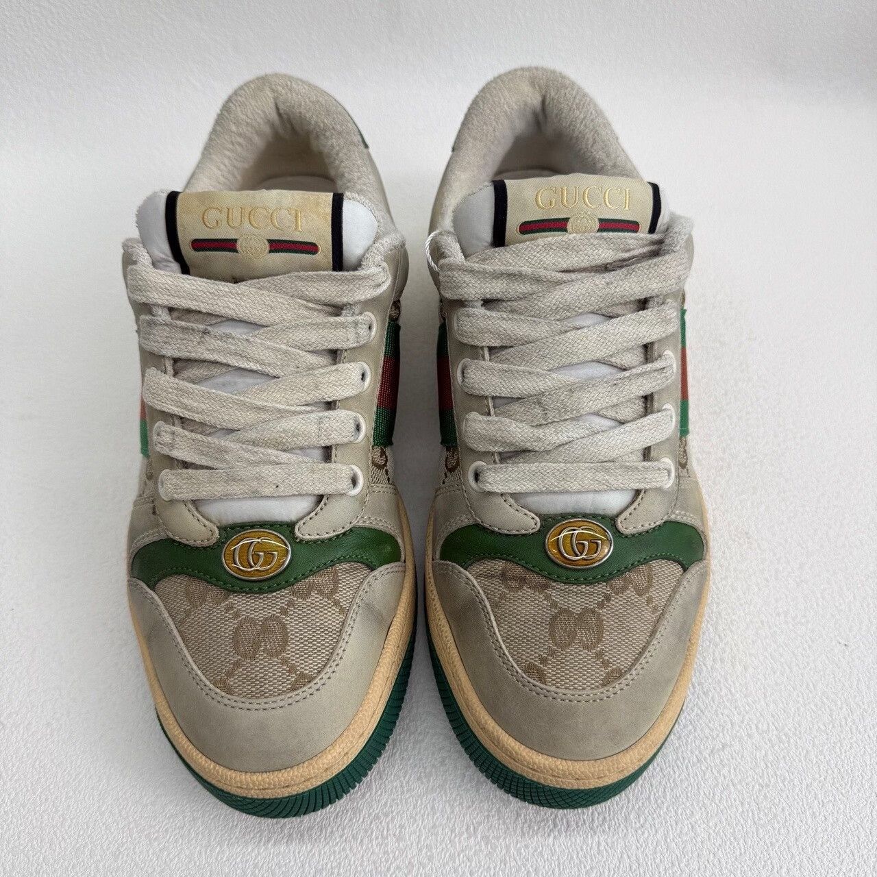 Gucci Gucci Screener GG Canvas Sneakers Size 35 Size US 5 / IT 35 - 3 Thumbnail