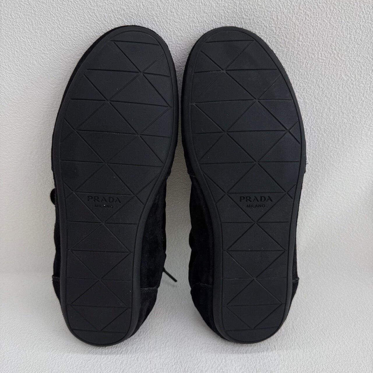 Prada Prada Collapse Suede Nylon Sneakers Size 37 Size US 7 / IT 37 - 9 Thumbnail