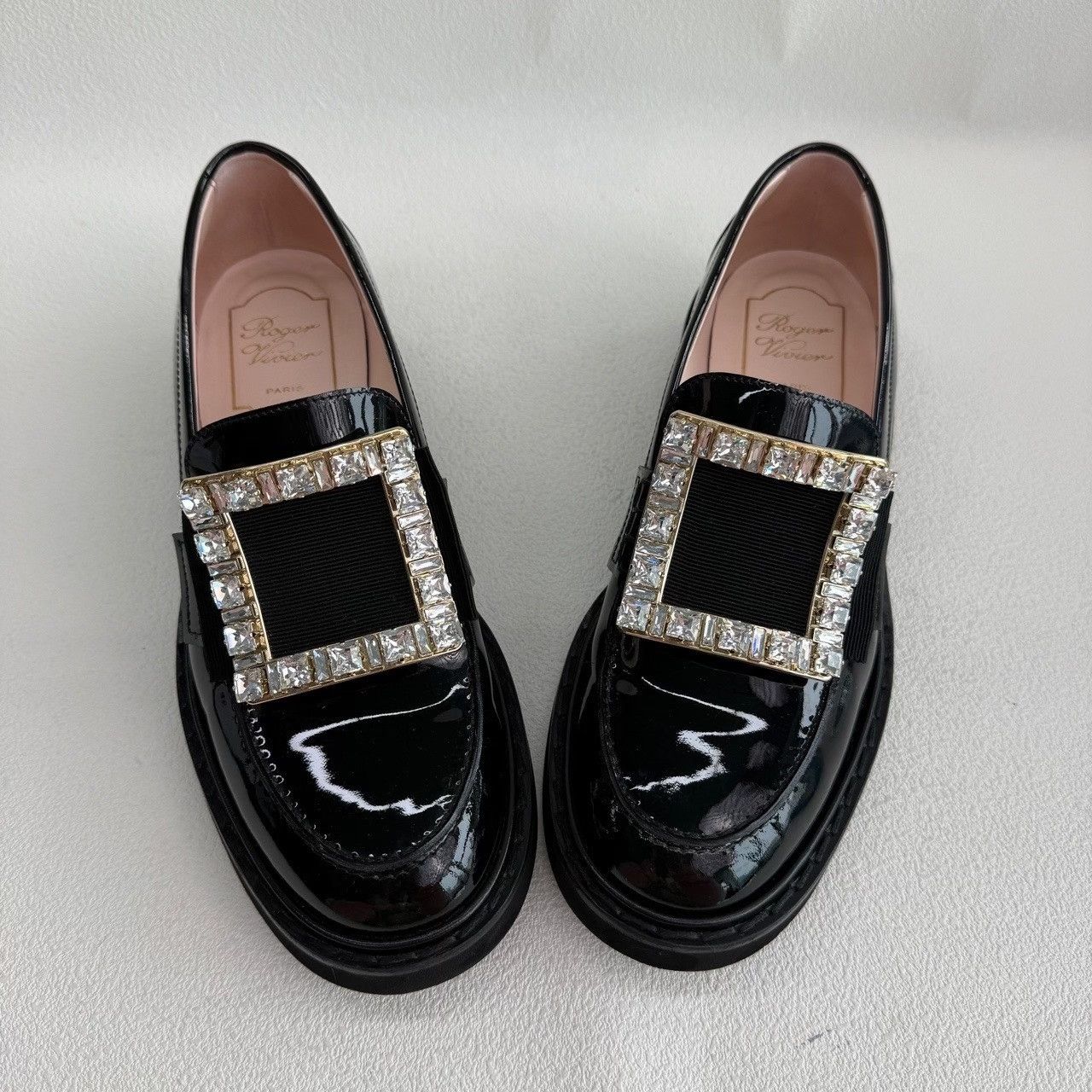 Roger Vivier Roger Vivier Rhinestone Loafers Size 36.5 Size US 6.5 / IT 36.5 - 10 Thumbnail
