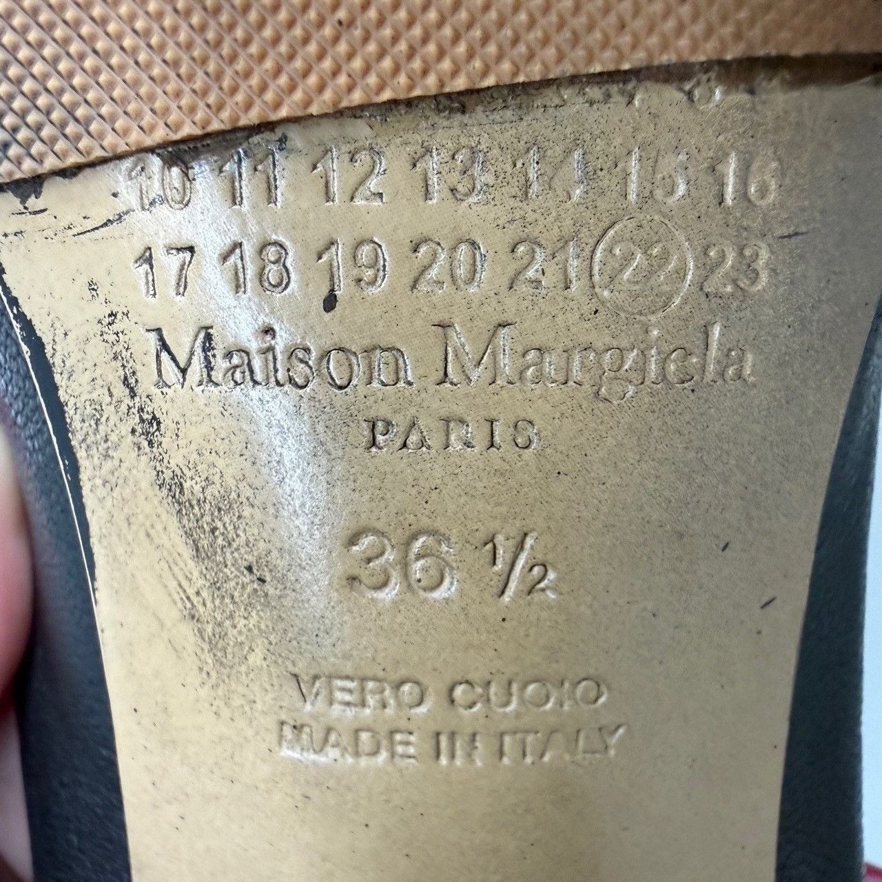 Maison Margiela Maison Margiela Tabi Block Heel Boots Size 36.5 Size US 6.5 / IT 36.5 - 7 Thumbnail