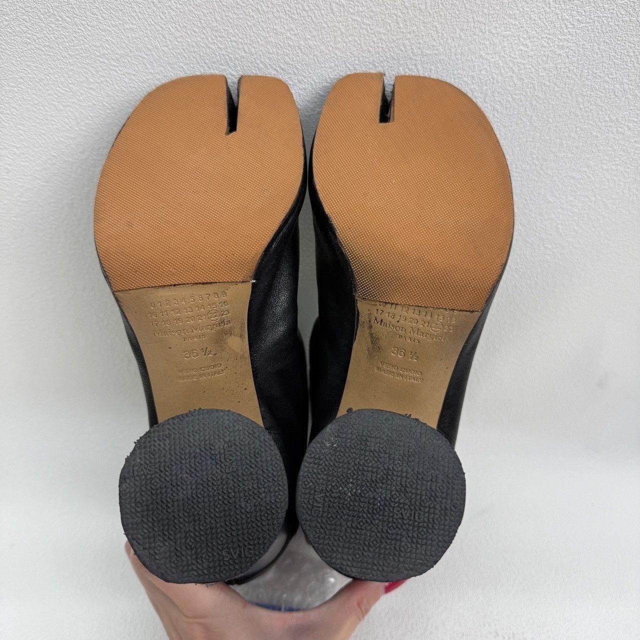 Maison Margiela Maison Margiela Tabi Block Heel Boots Size 36.5 Size US 6.5 / IT 36.5 - 10 Thumbnail