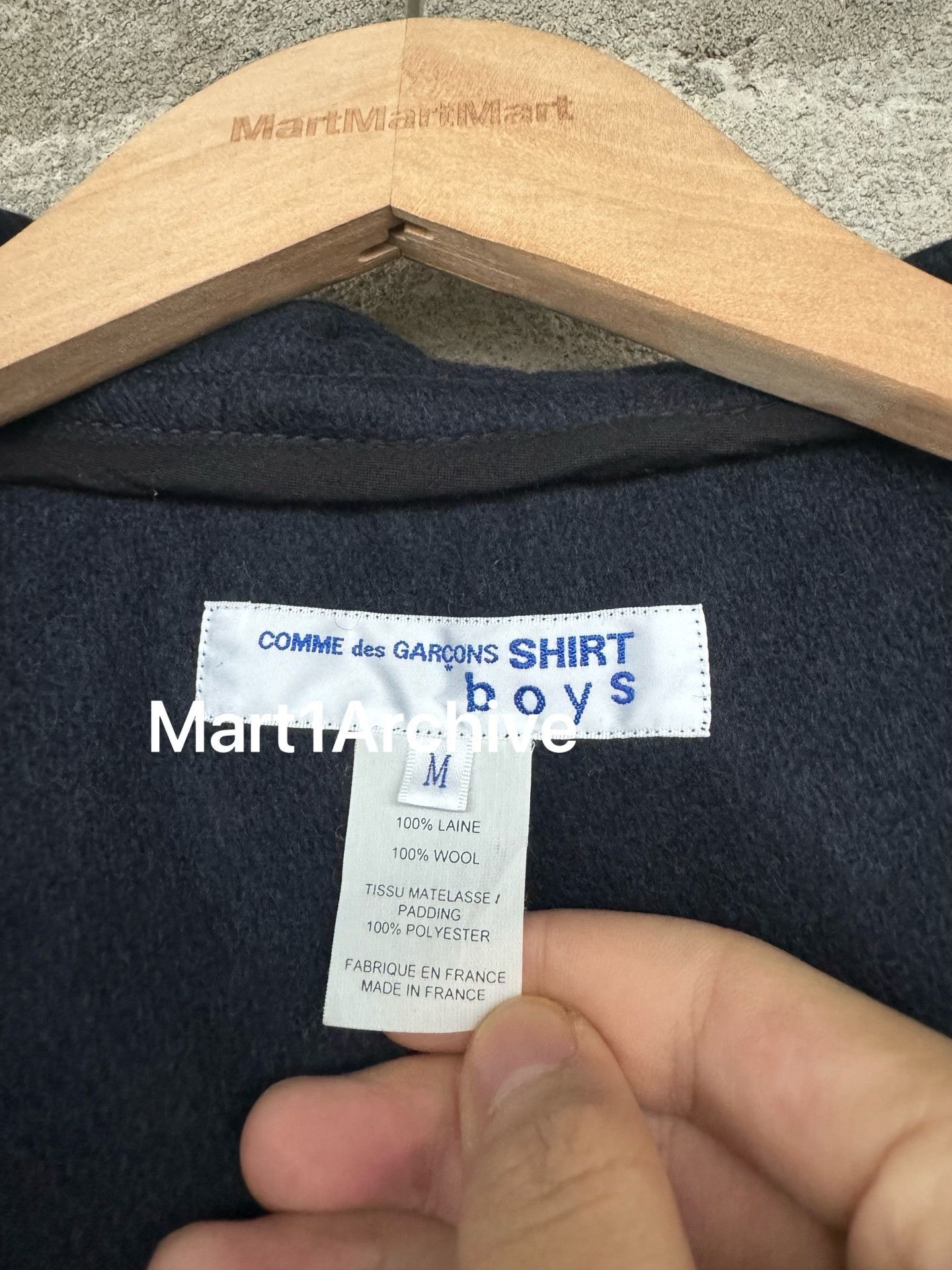 Comme des Garcons Comme Des Garçons Shirt Boys Wool Ear Hood Coat Size M Size US M / EU 48-50 / 2 - 5 Thumbnail