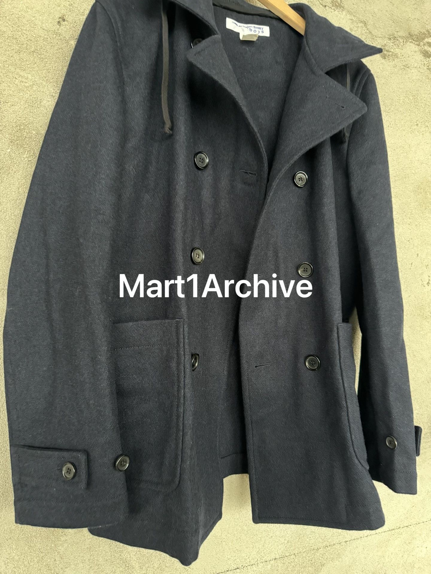 Comme des Garcons Comme Des Garçons Shirt Boys Wool Ear Hood Coat Size M Size US M / EU 48-50 / 2 - 4 Thumbnail
