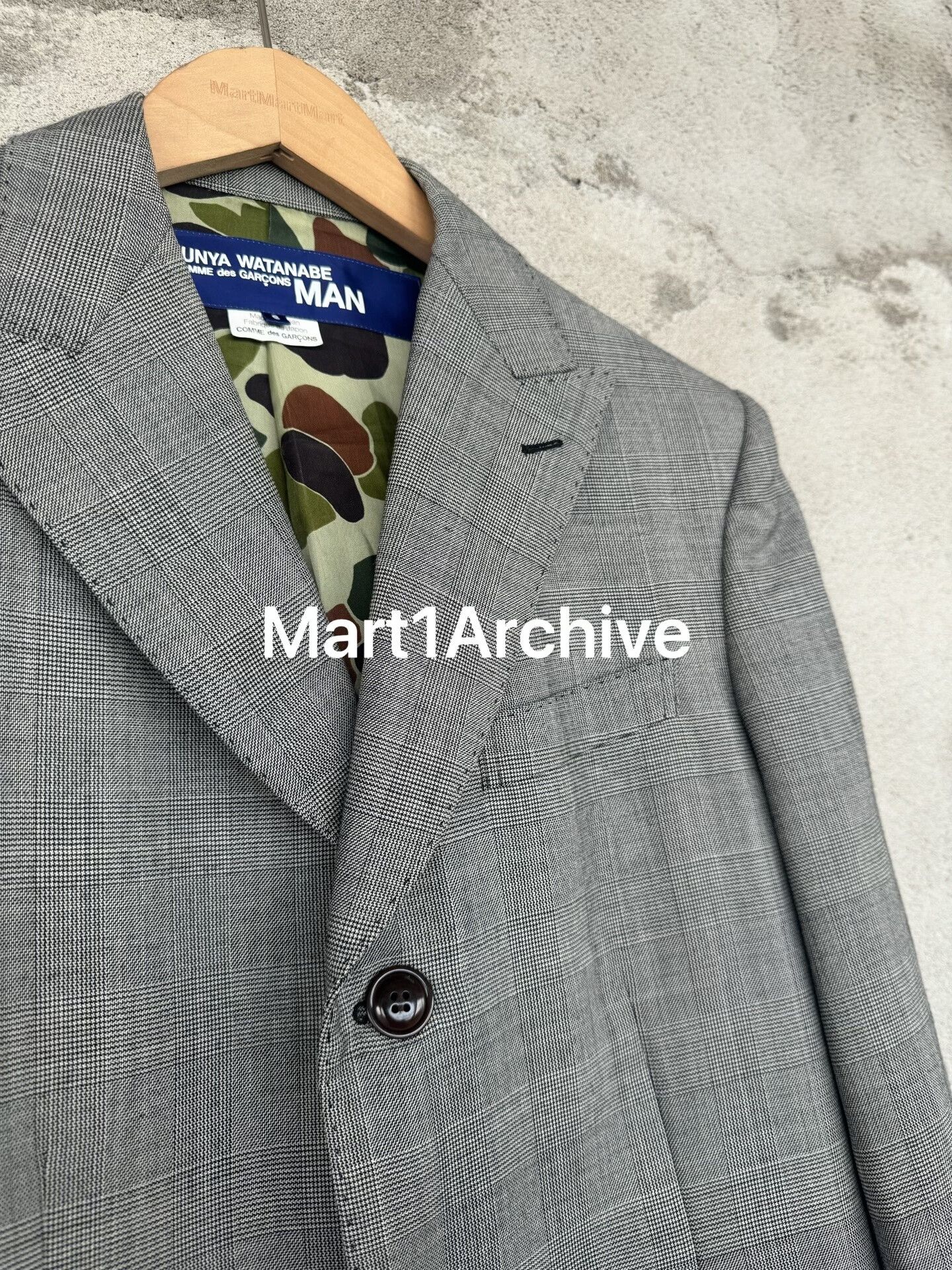 Comme des Garcons Junya Watanabe Comme des Garçons MAN Plaid Blazer Size S Size 36R - 4 Thumbnail