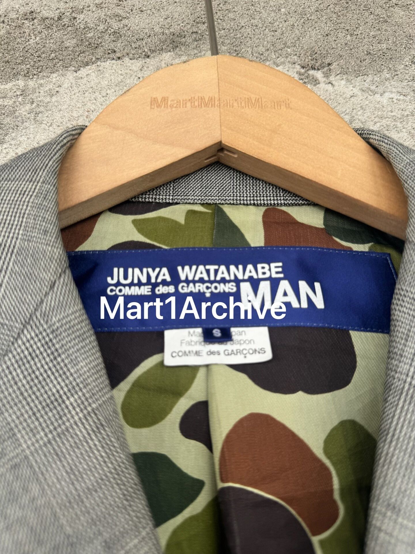 Comme des Garcons Junya Watanabe Comme des Garçons MAN Plaid Blazer Size S Size 36R - 6 Thumbnail