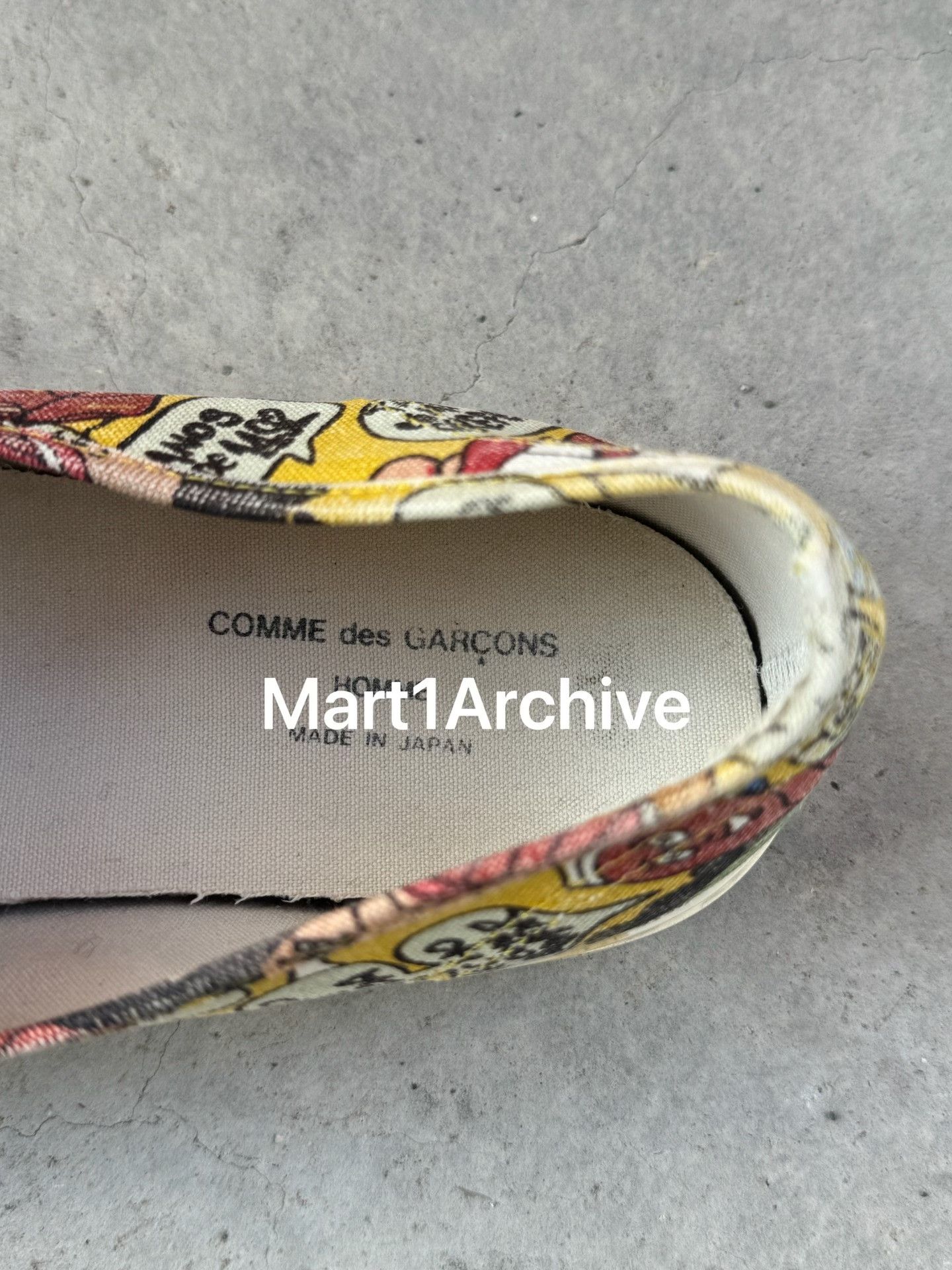 Comme des Garcons Comme des Garçons 03SS Cuba Comic Slip Ons US 7.5 Size US 7.5 / EU 40-41 - 6 Thumbnail