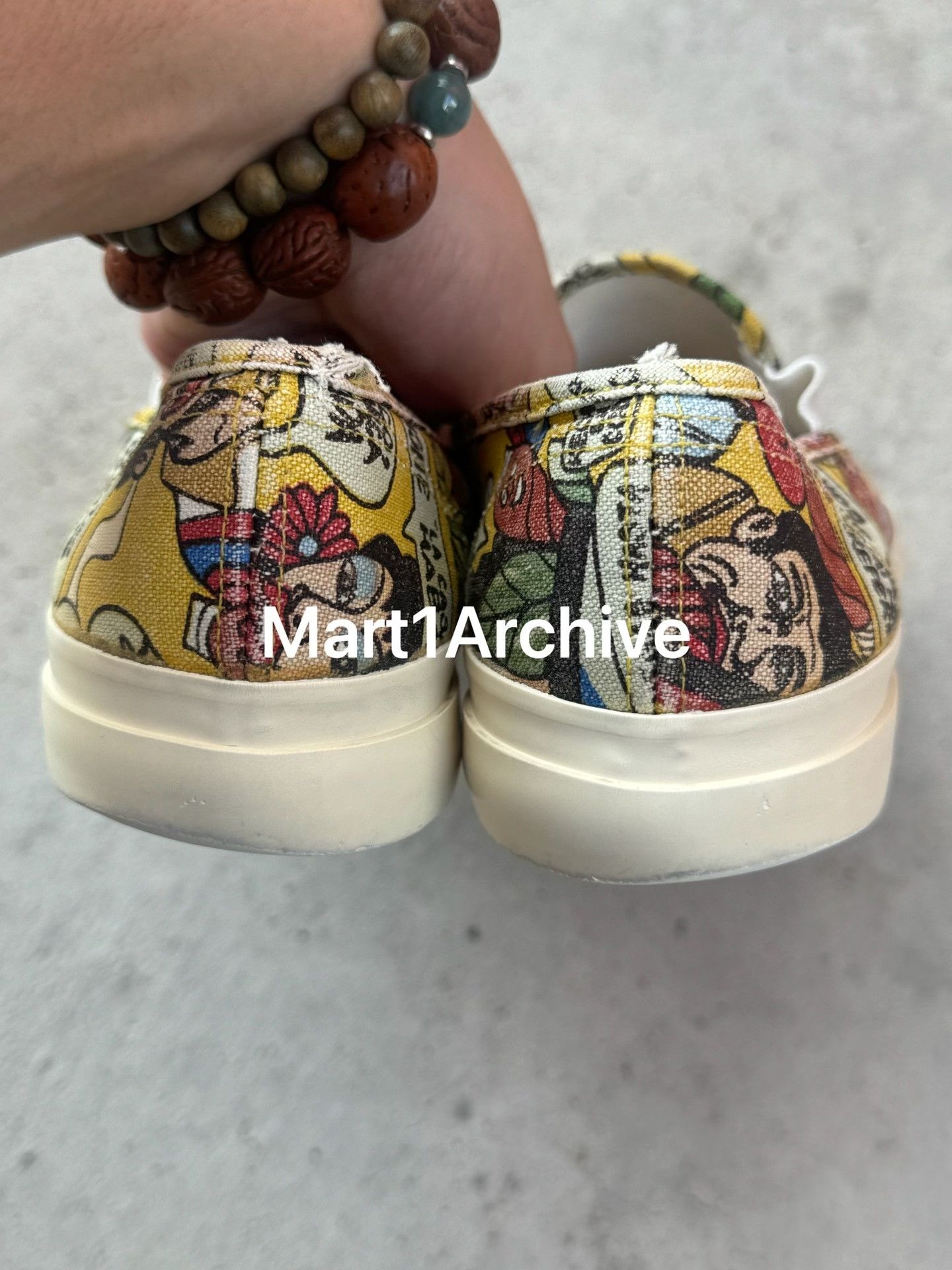 Comme des Garcons Comme des Garçons 03SS Cuba Comic Slip Ons US 7.5 Size US 7.5 / EU 40-41 - 5 Thumbnail